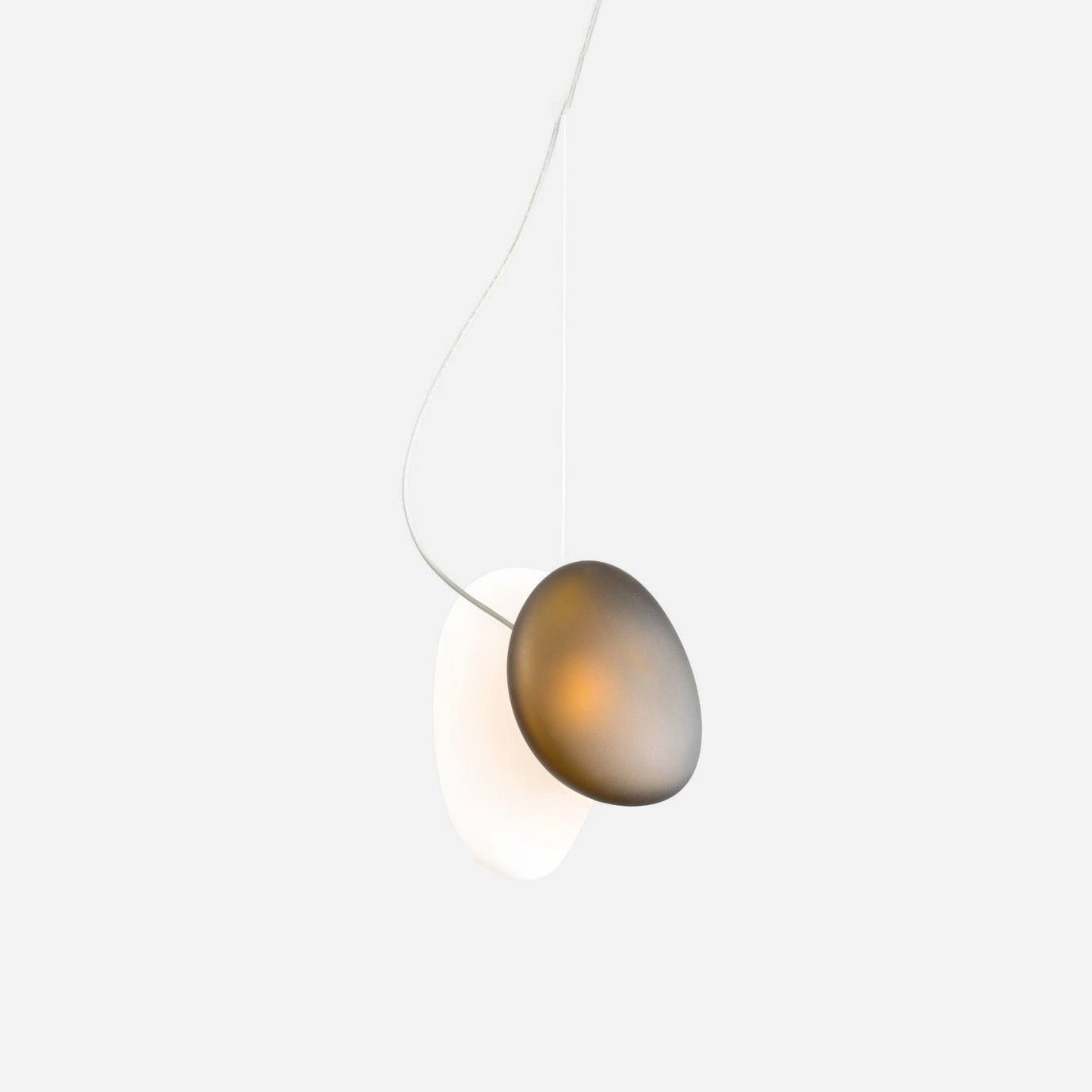 Translucent Frosted Glass Pendant Light