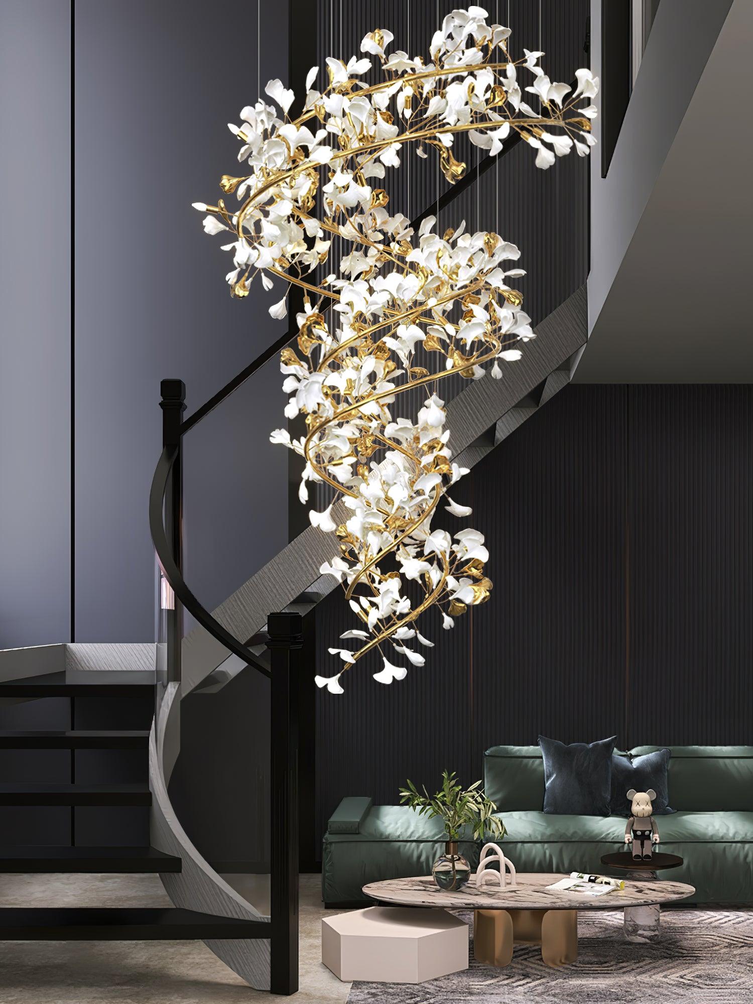 Gingko Chandelier Q