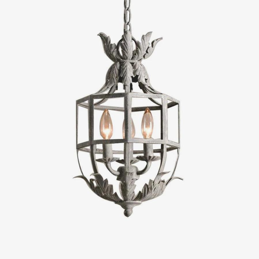 Lustre Retro Cage Chandelier