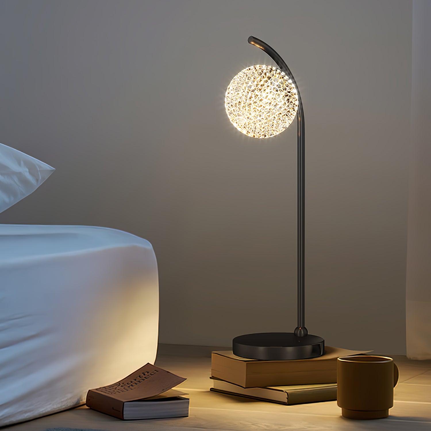 Ksovv Crystal Table Lamp