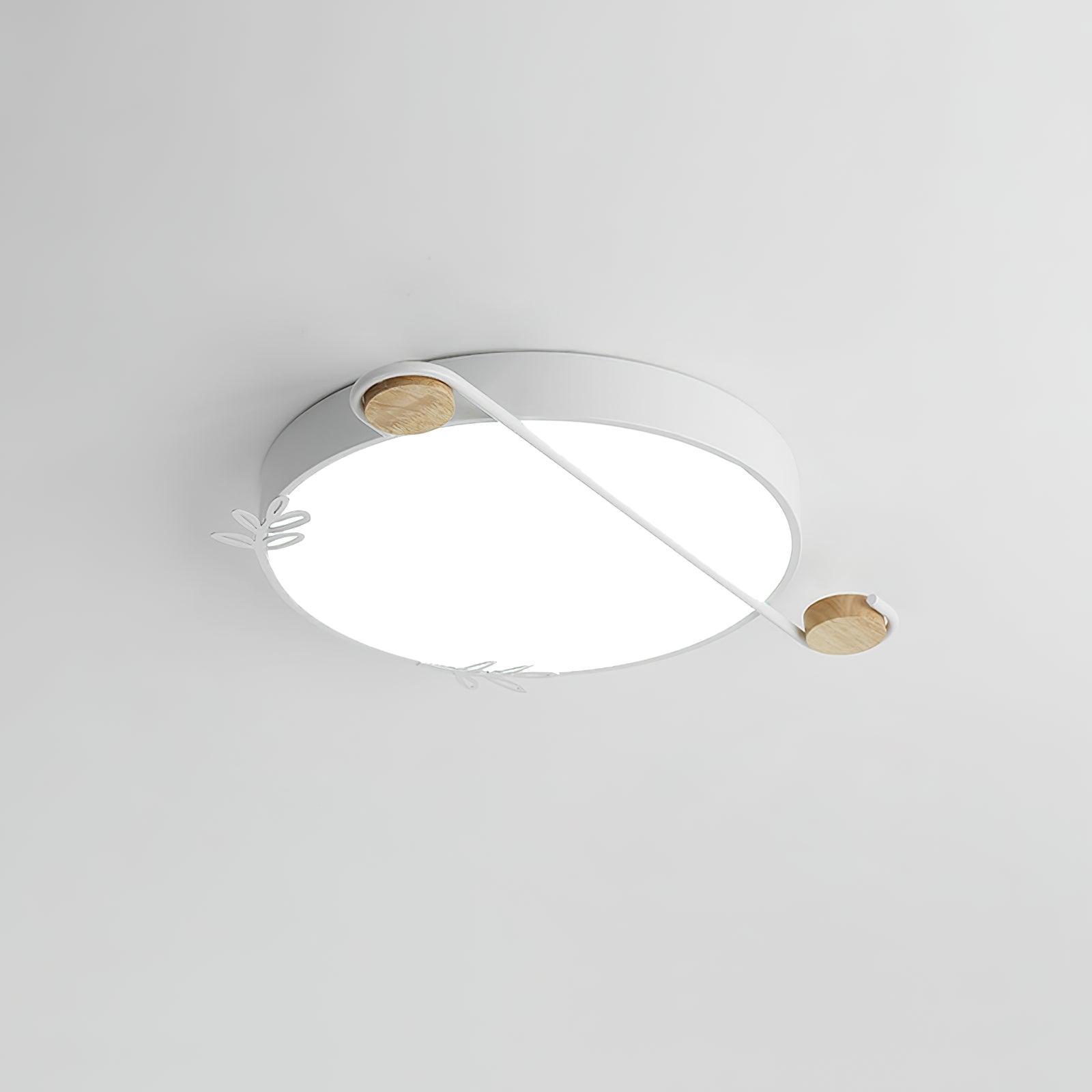 Musical Note Round Ceiling Lamp