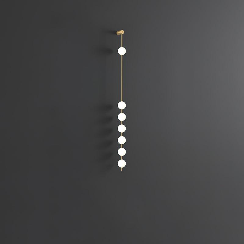 Vertical Balls Wall Lamp