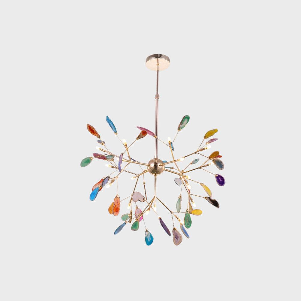 Agate Flake Chandelier