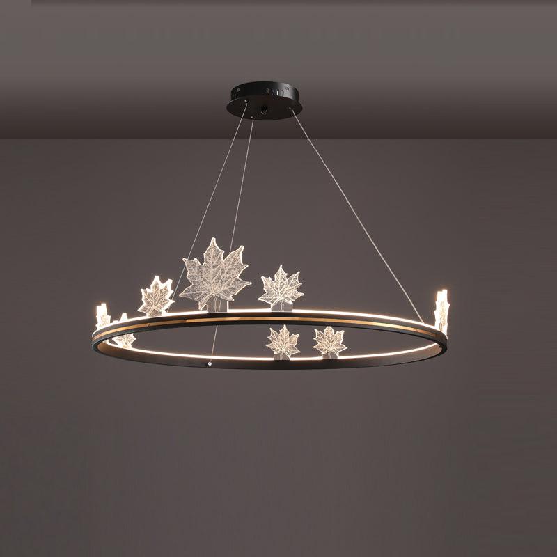 Ion Leaf Chandelier