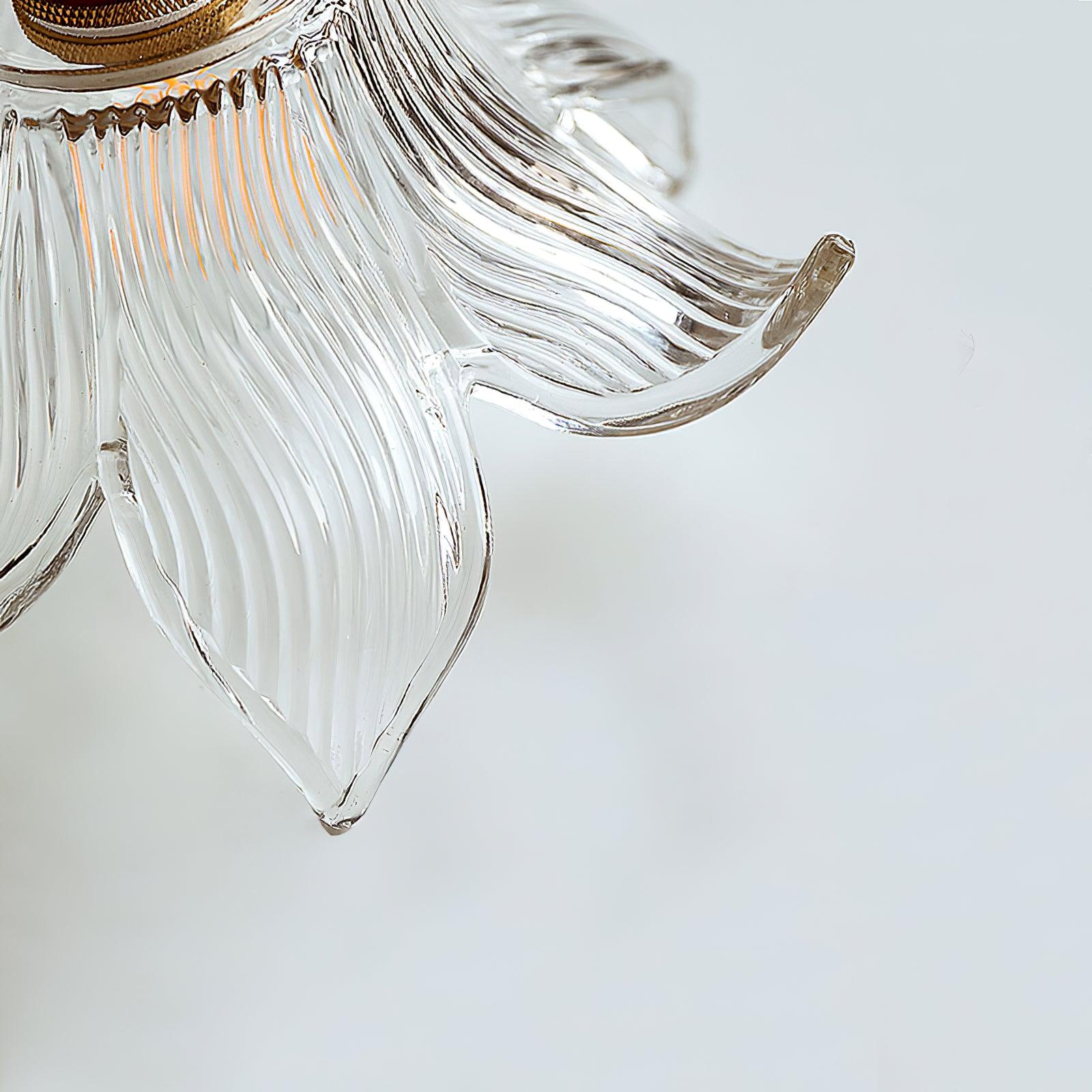 Transparent Crystal Pendant Light