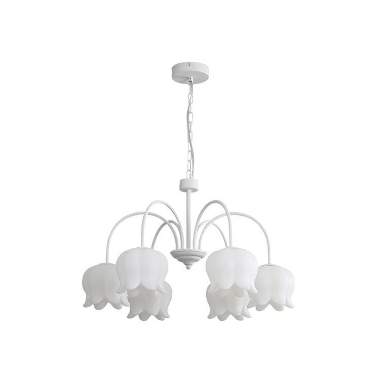 Curved Arm Bell Chandelier