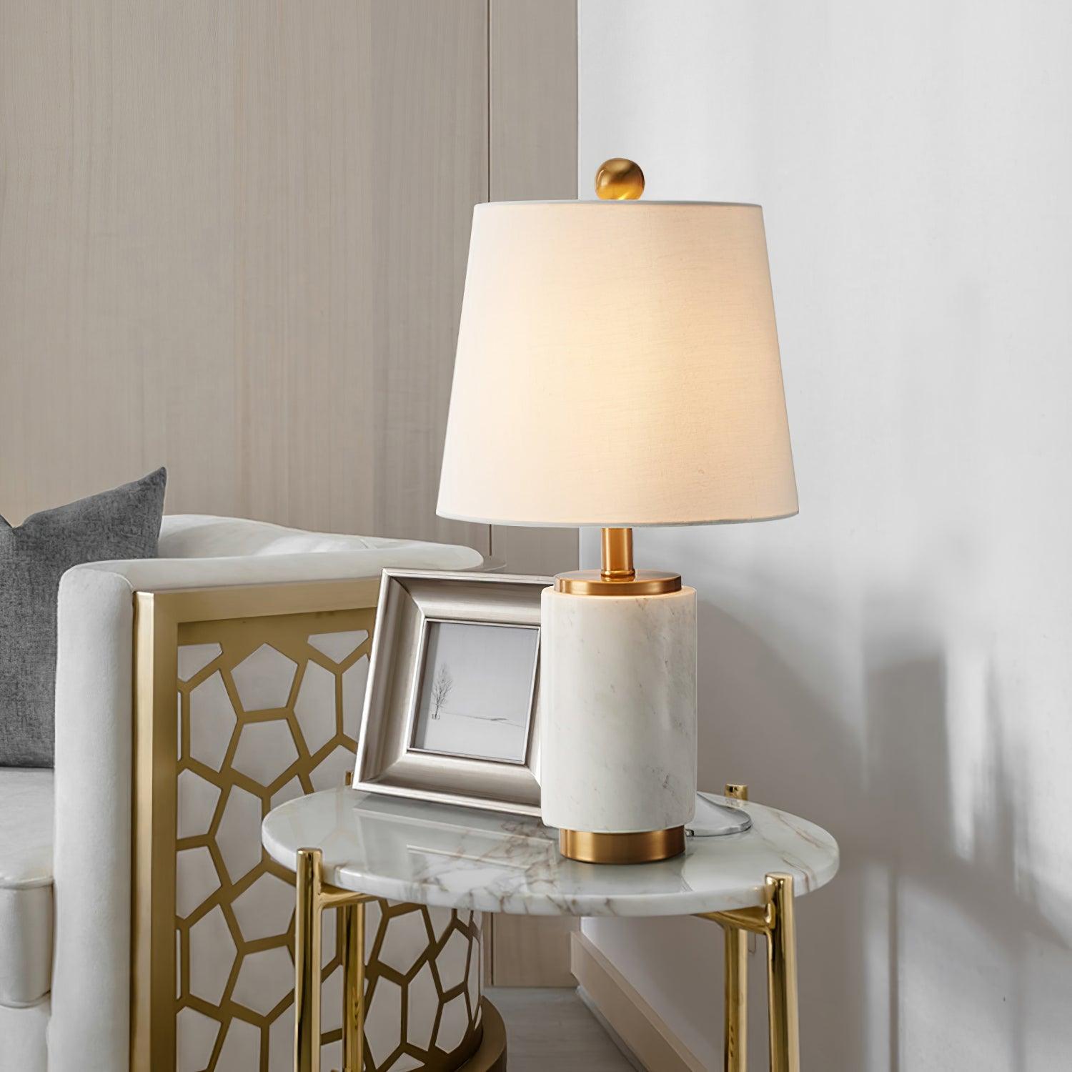 Joan Marble Table Lamp