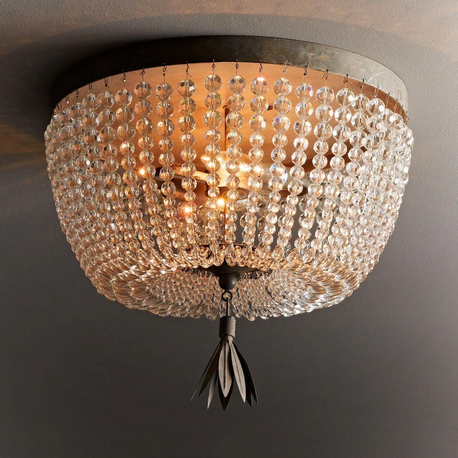 Dauphine Crystal Ceiling Light