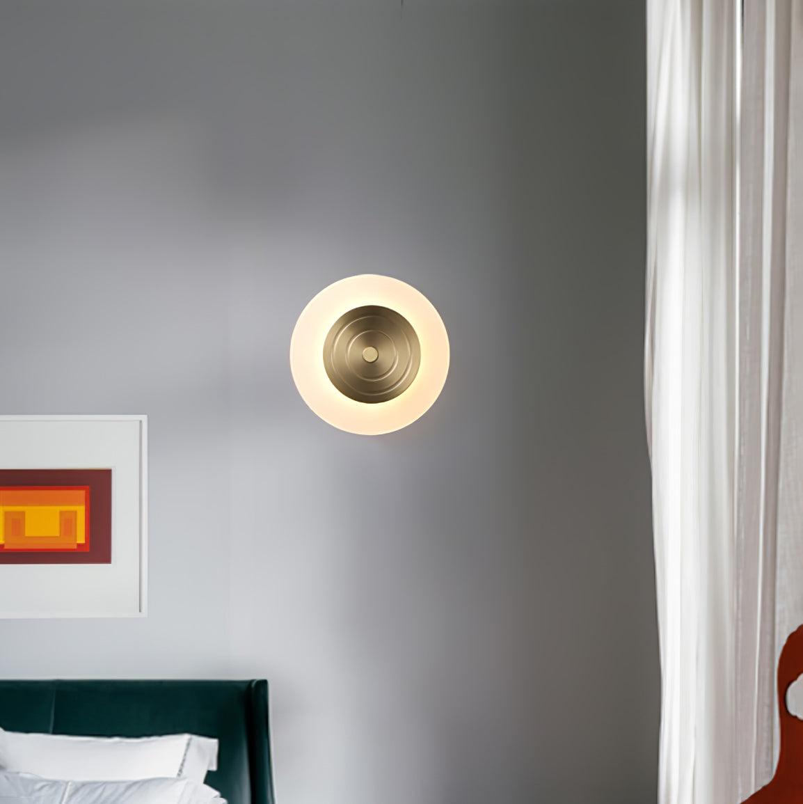 Round Moon Wall Lamp