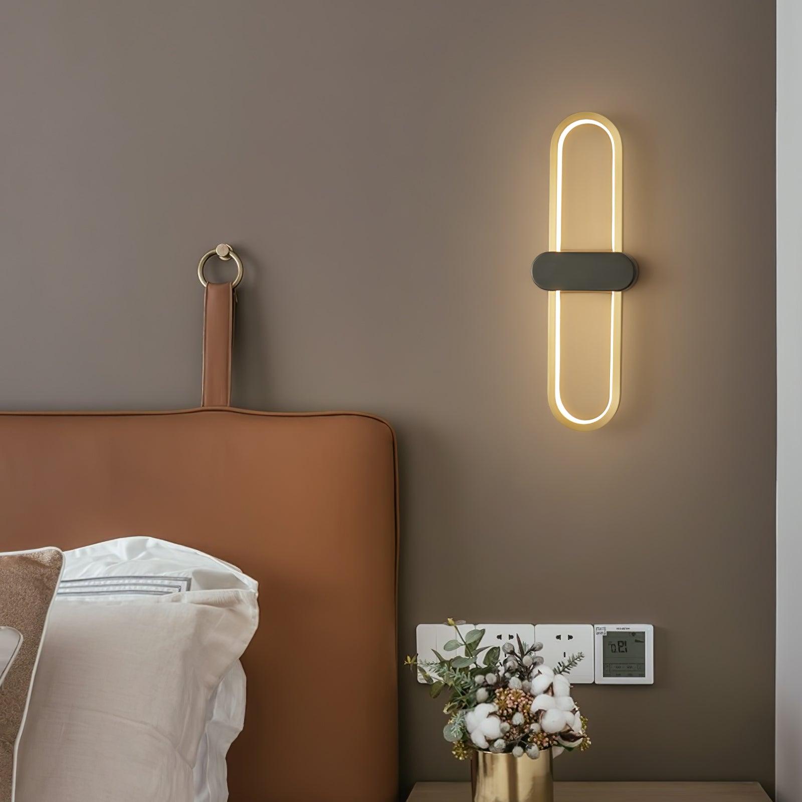 Oval LED Wall Lamp