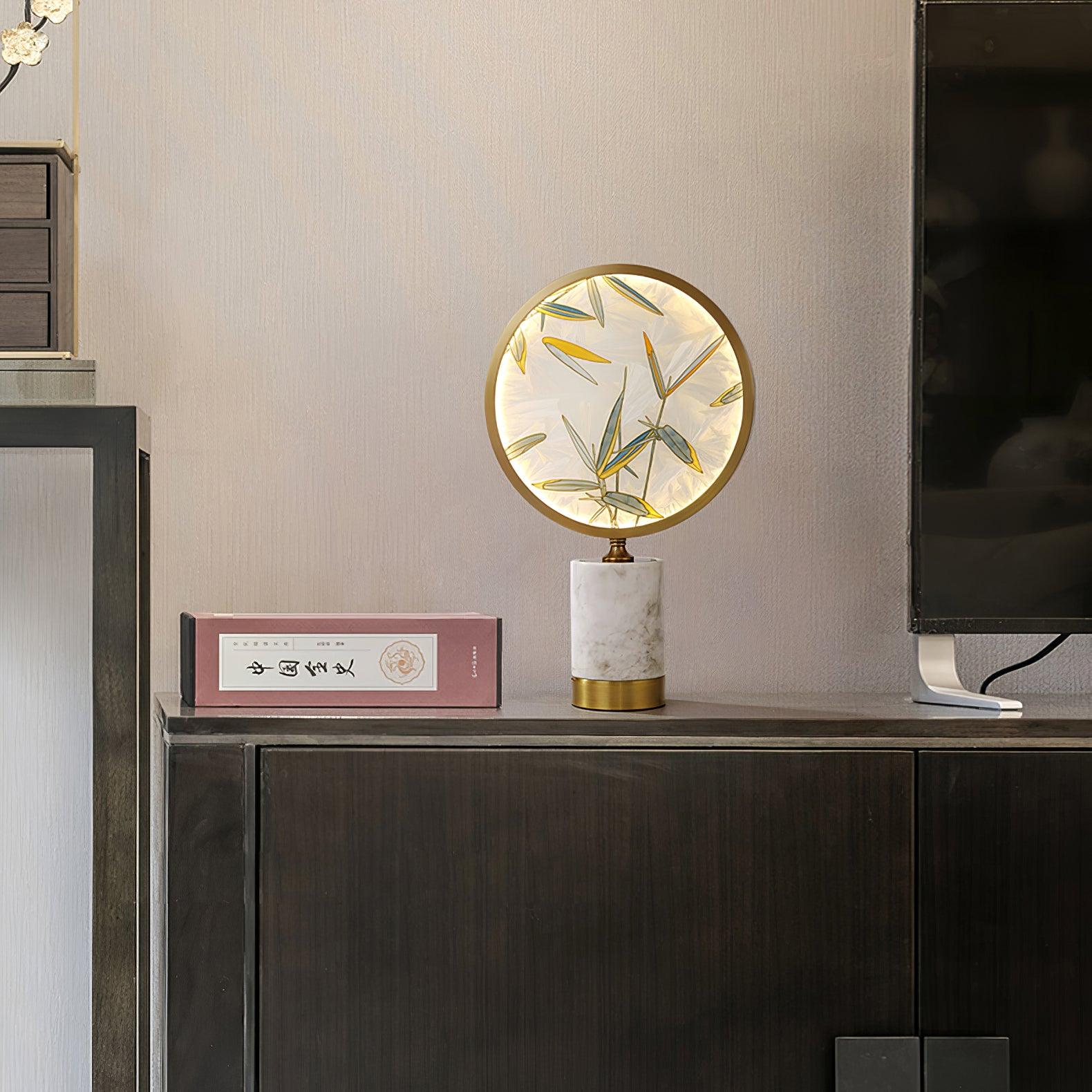 Enamel Table Lamp