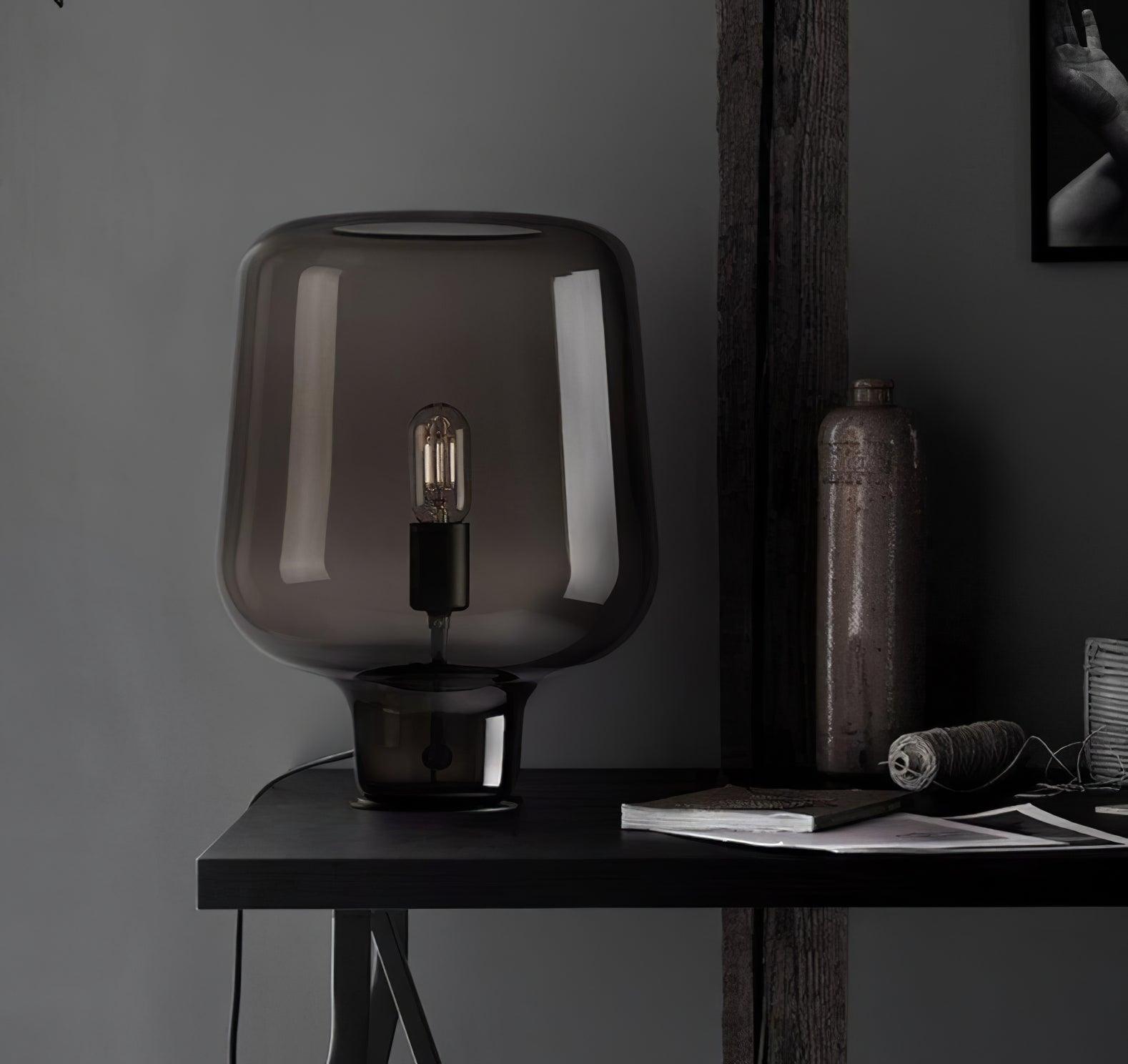 Teutonic Glass Table Lamp