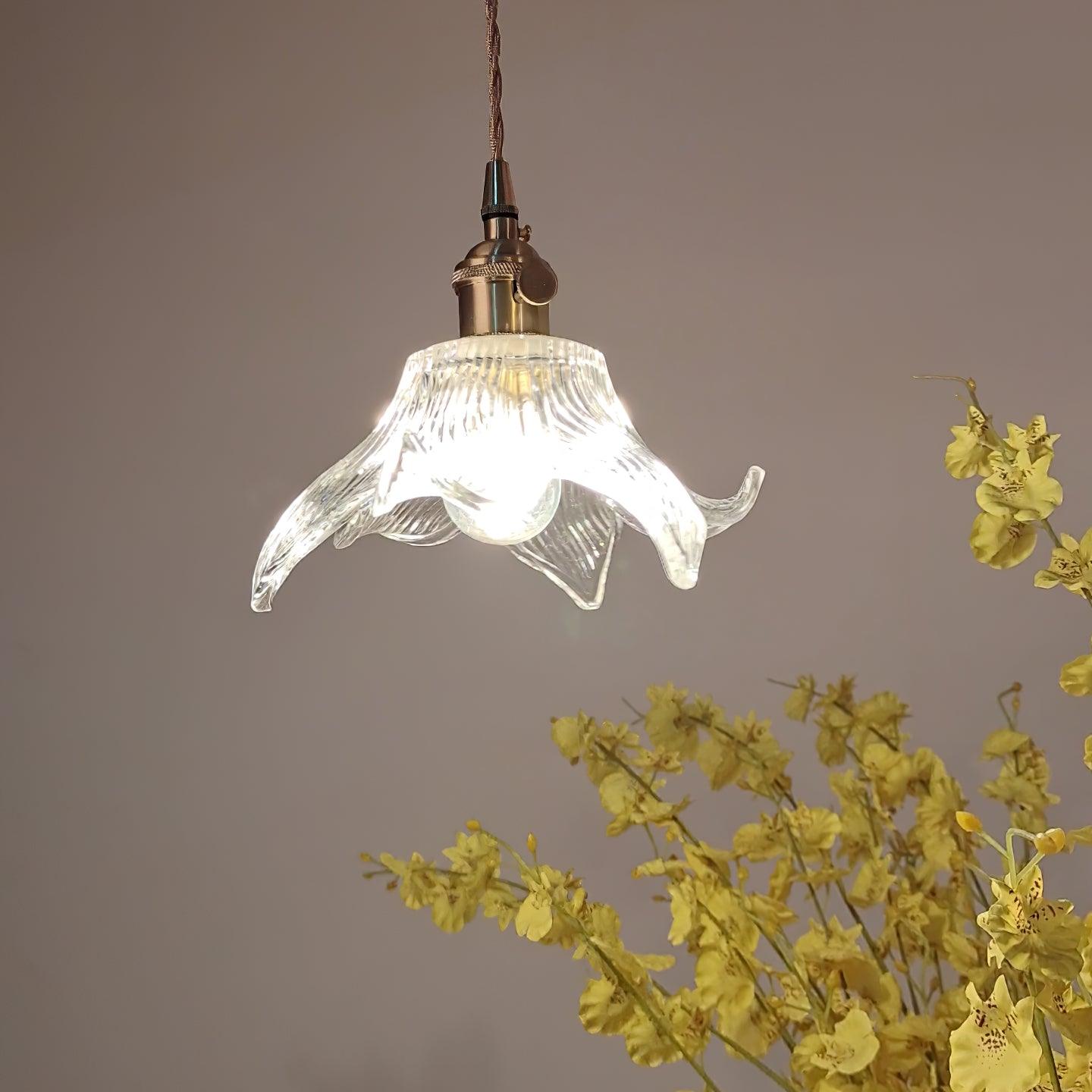 Transparent Crystal Pendant Light