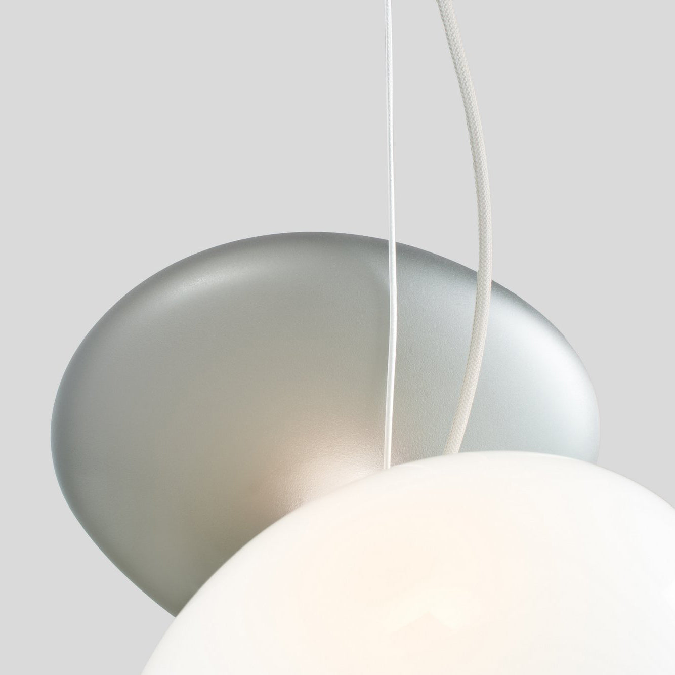 Translucent Frosted Glass Pendant Light