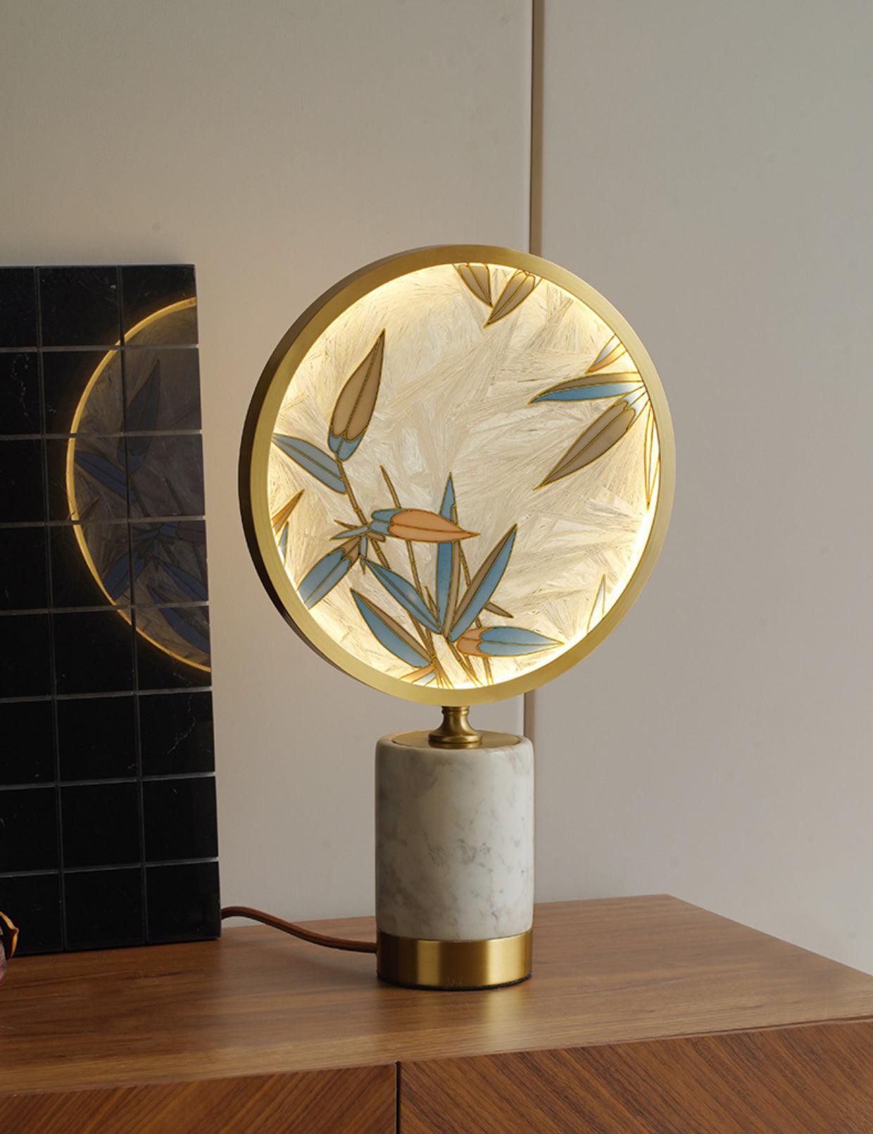 Enamel Table Lamp