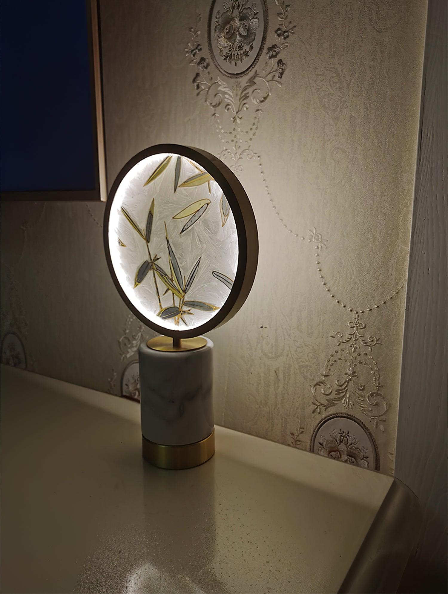 Enamel Table Lamp