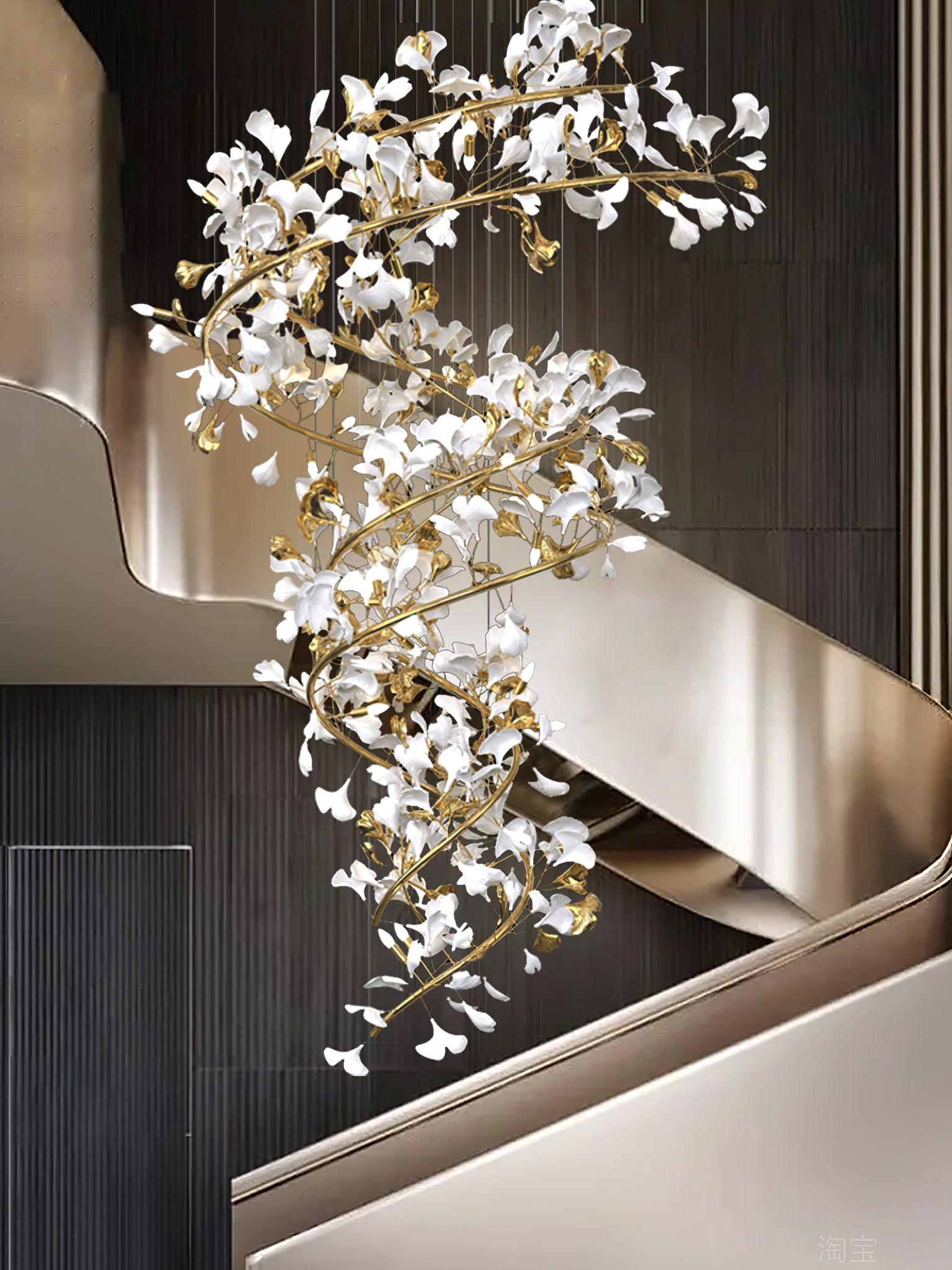 Gingko Chandelier Q