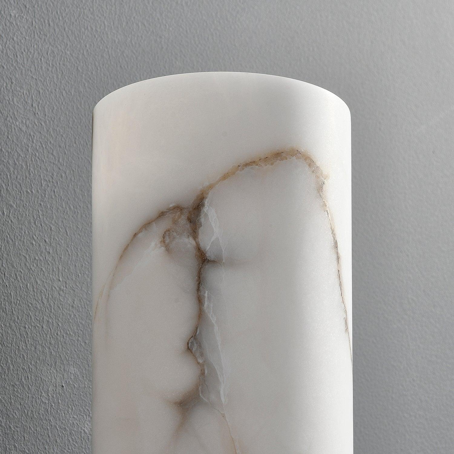 Torch Alabaster Sconce