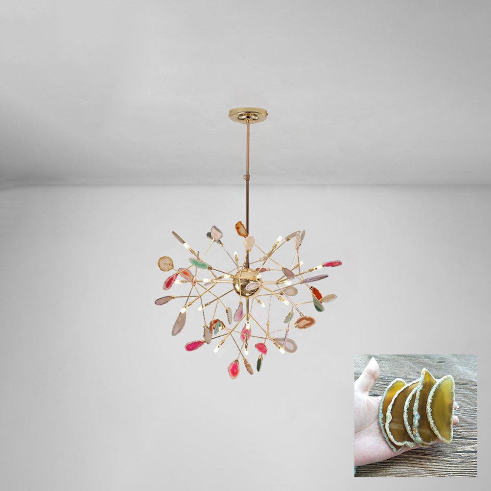 Agate Flake Chandelier