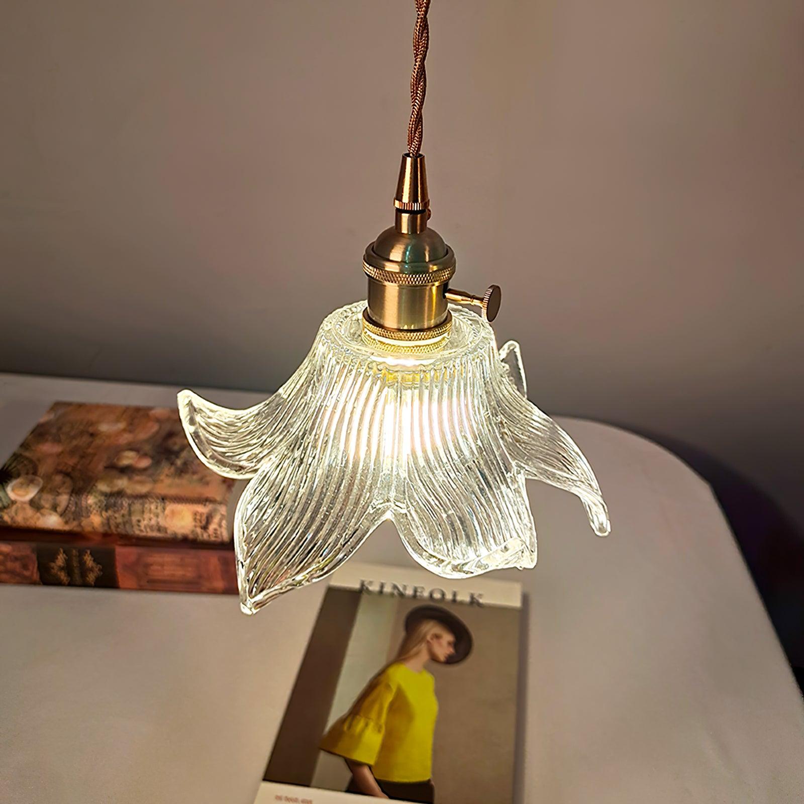 Transparent Crystal Pendant Light