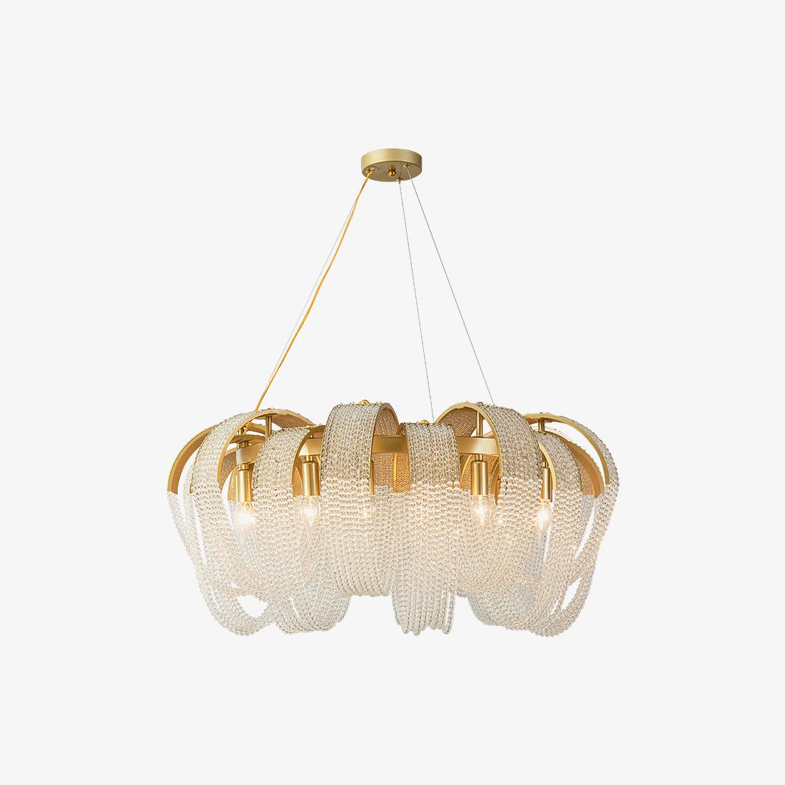 Mesh Crystal Chandelier