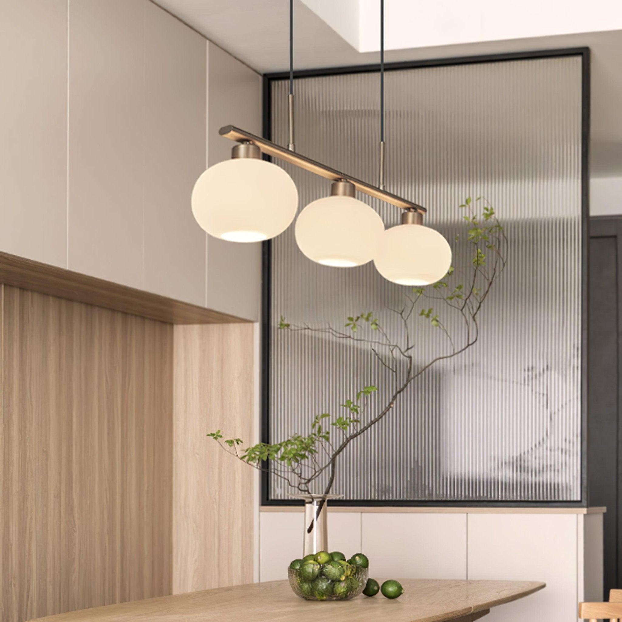 Sculptural Pendant Light