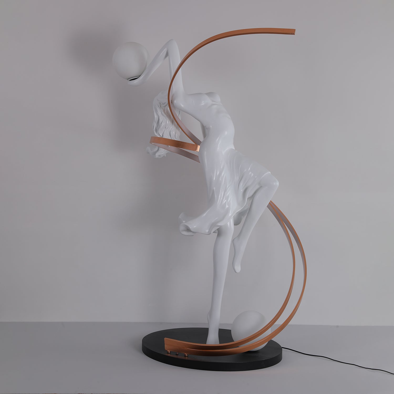 Misha Goddess Statue Floor Lamp