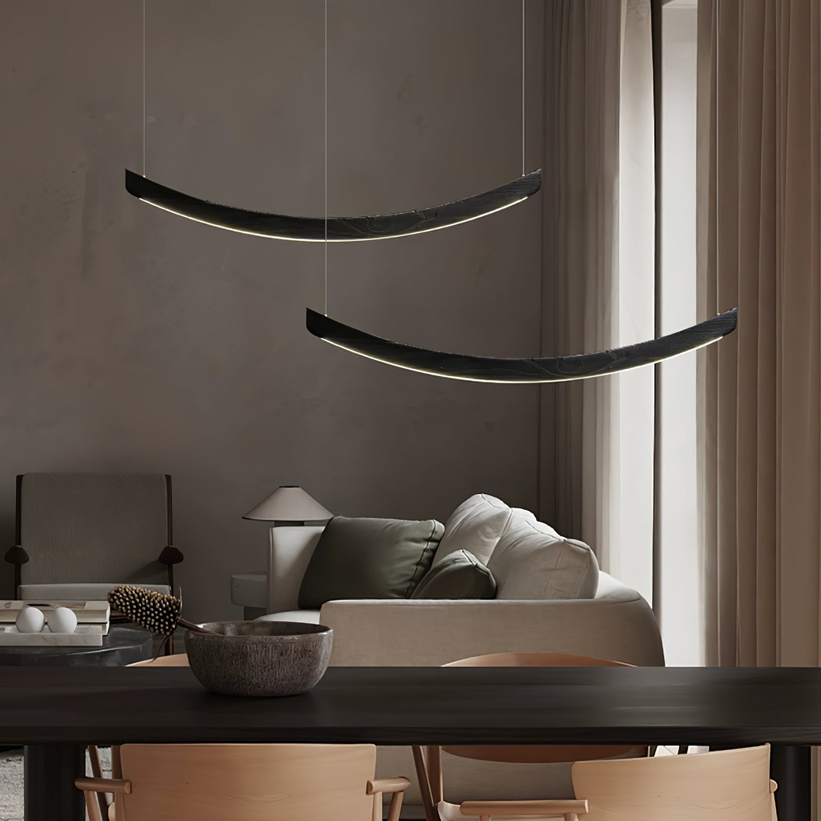 Felix Crescent Pendant Lamp