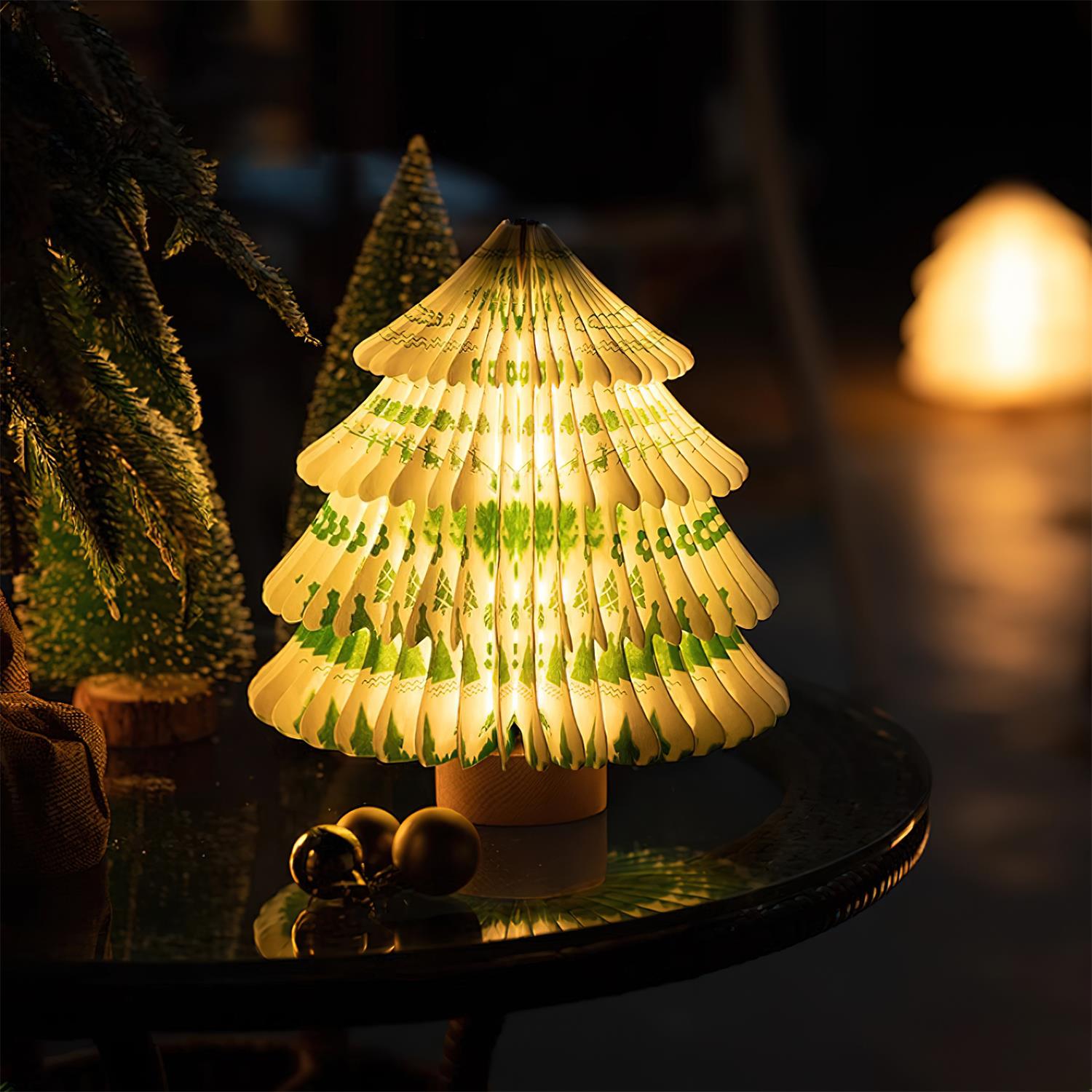 Xmas Tree Fold Table Lamp