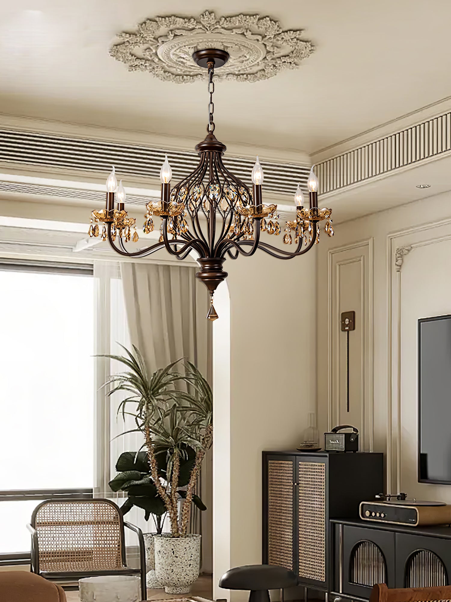 Crystorama Regis Chandelier