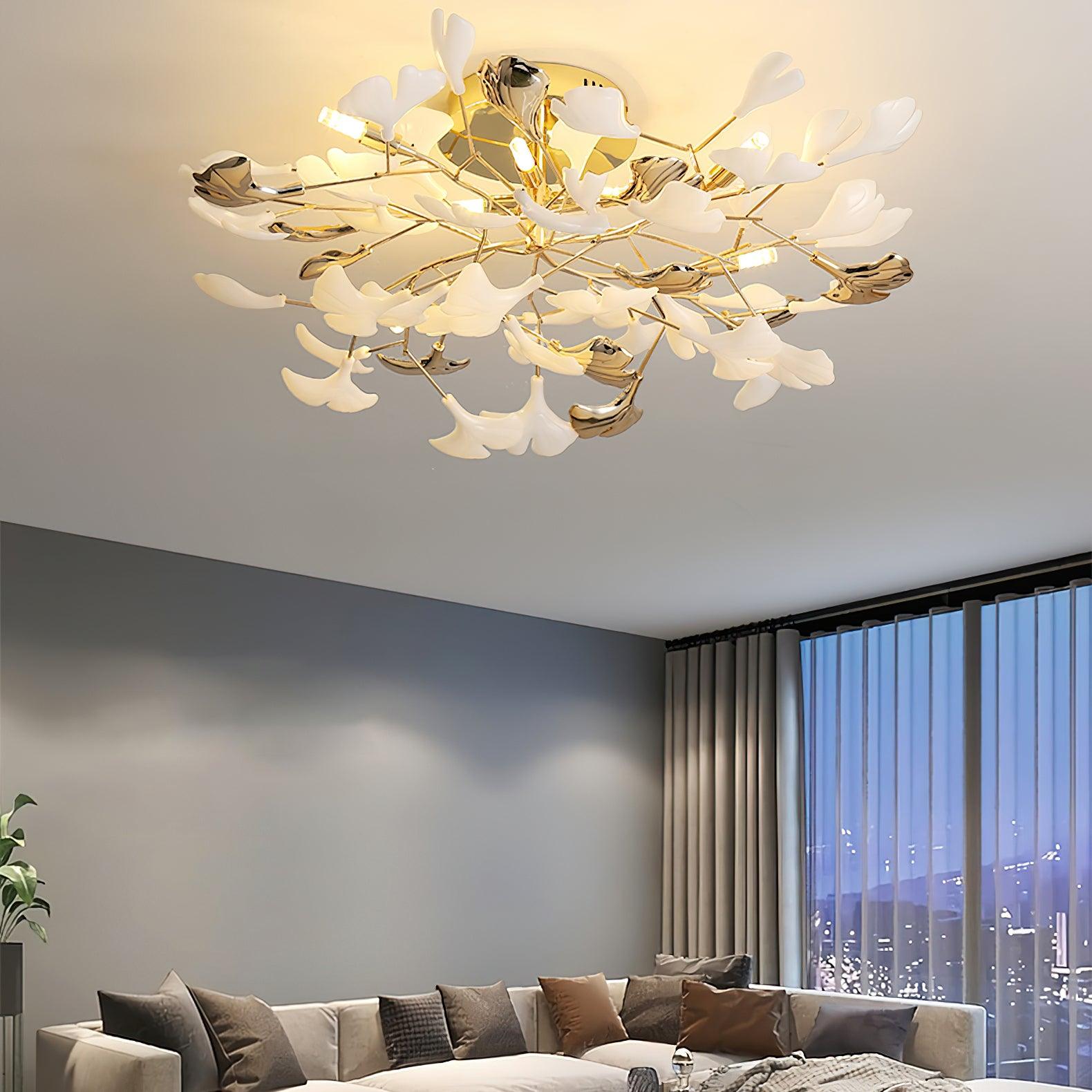 Gingko Rotating Ceiling Lamp