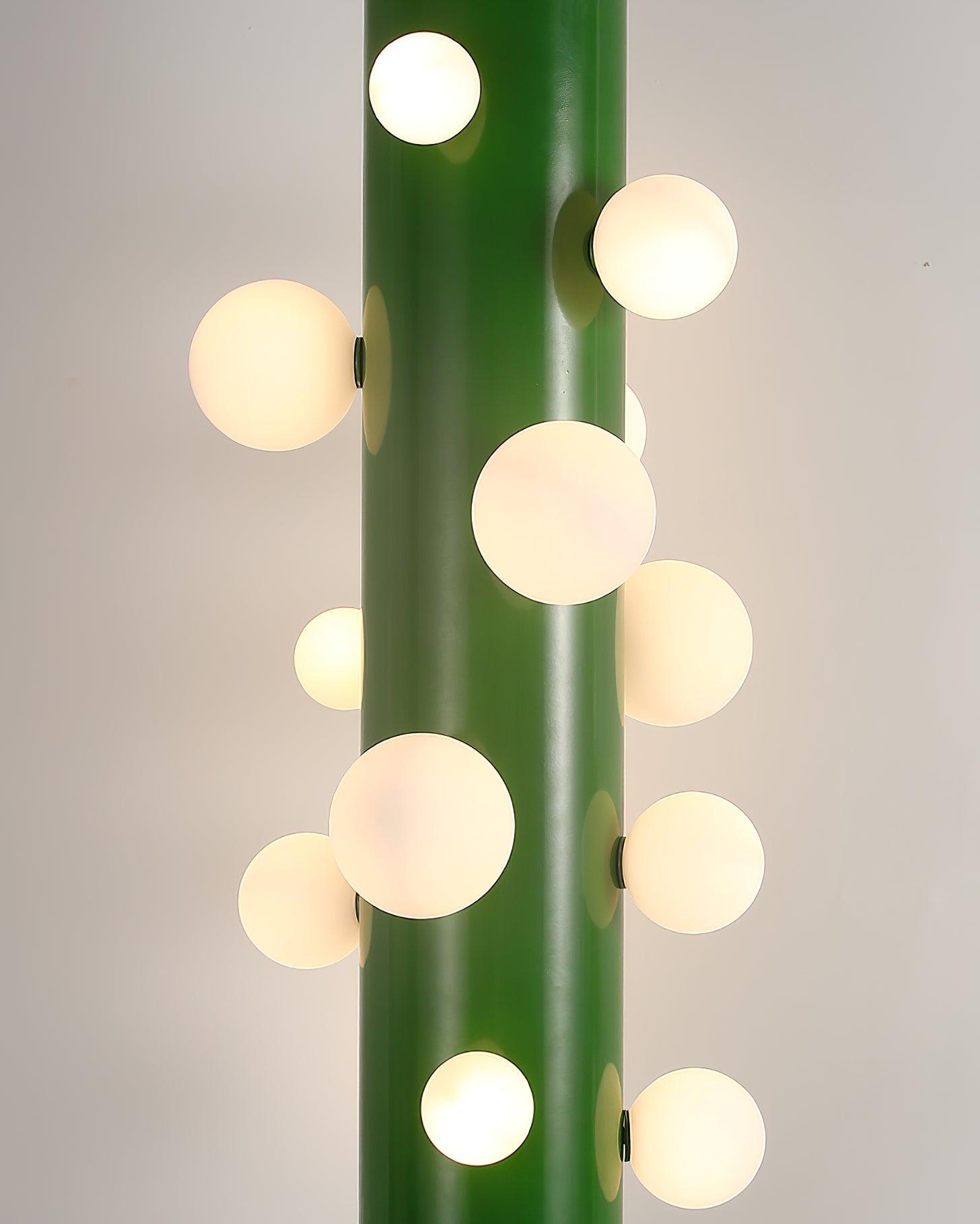 Green Apes Floor Lamp