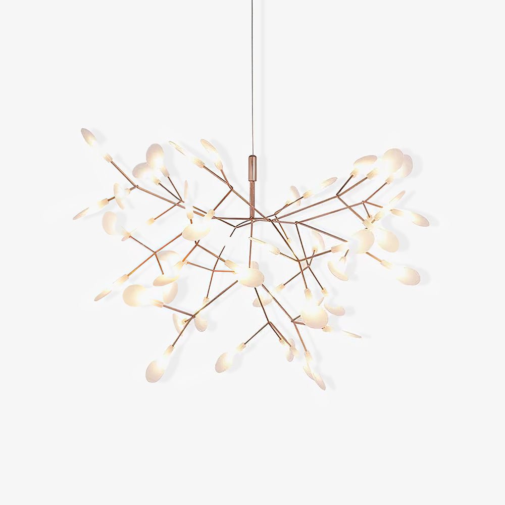 Rose Gold Firefly LED Chandelier