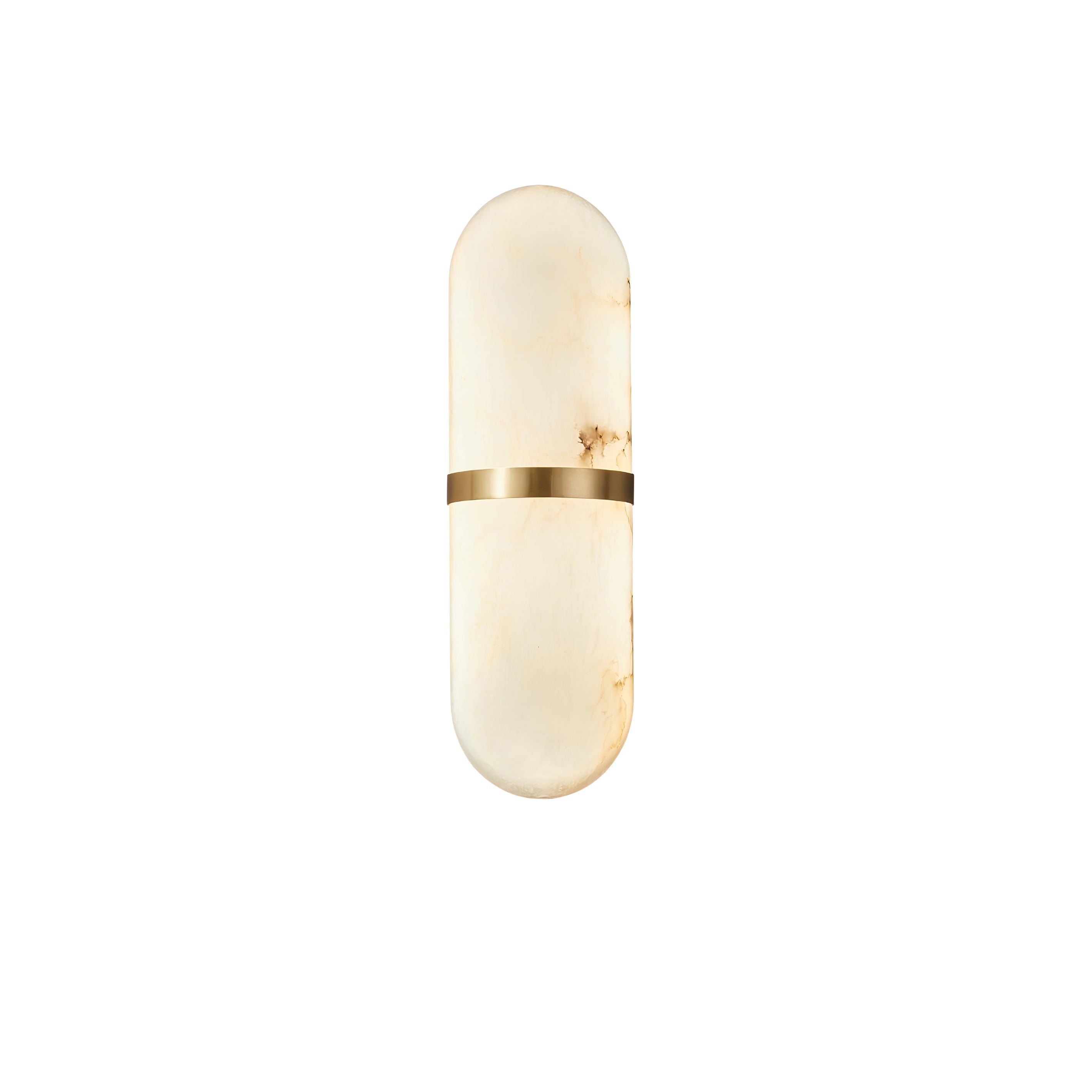 Alabaster Pill Wall Light