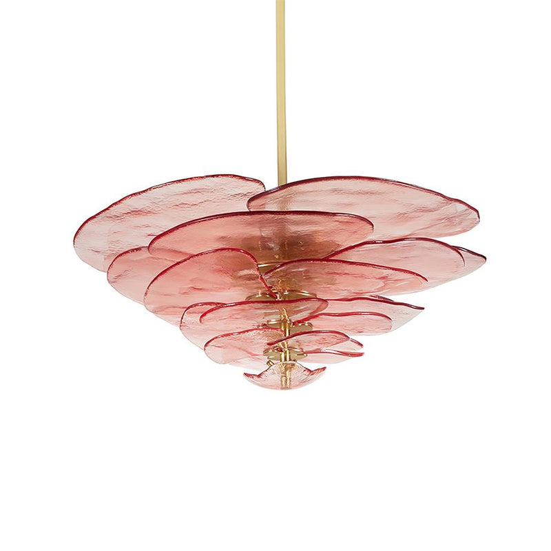 Petals Gold Murano Chandelier