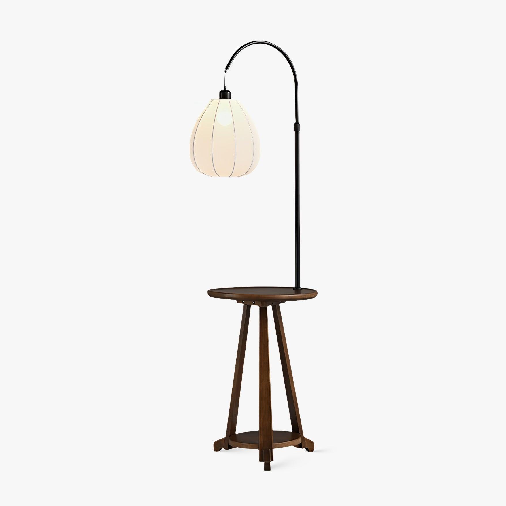 Arc Side Table Floor Lamp