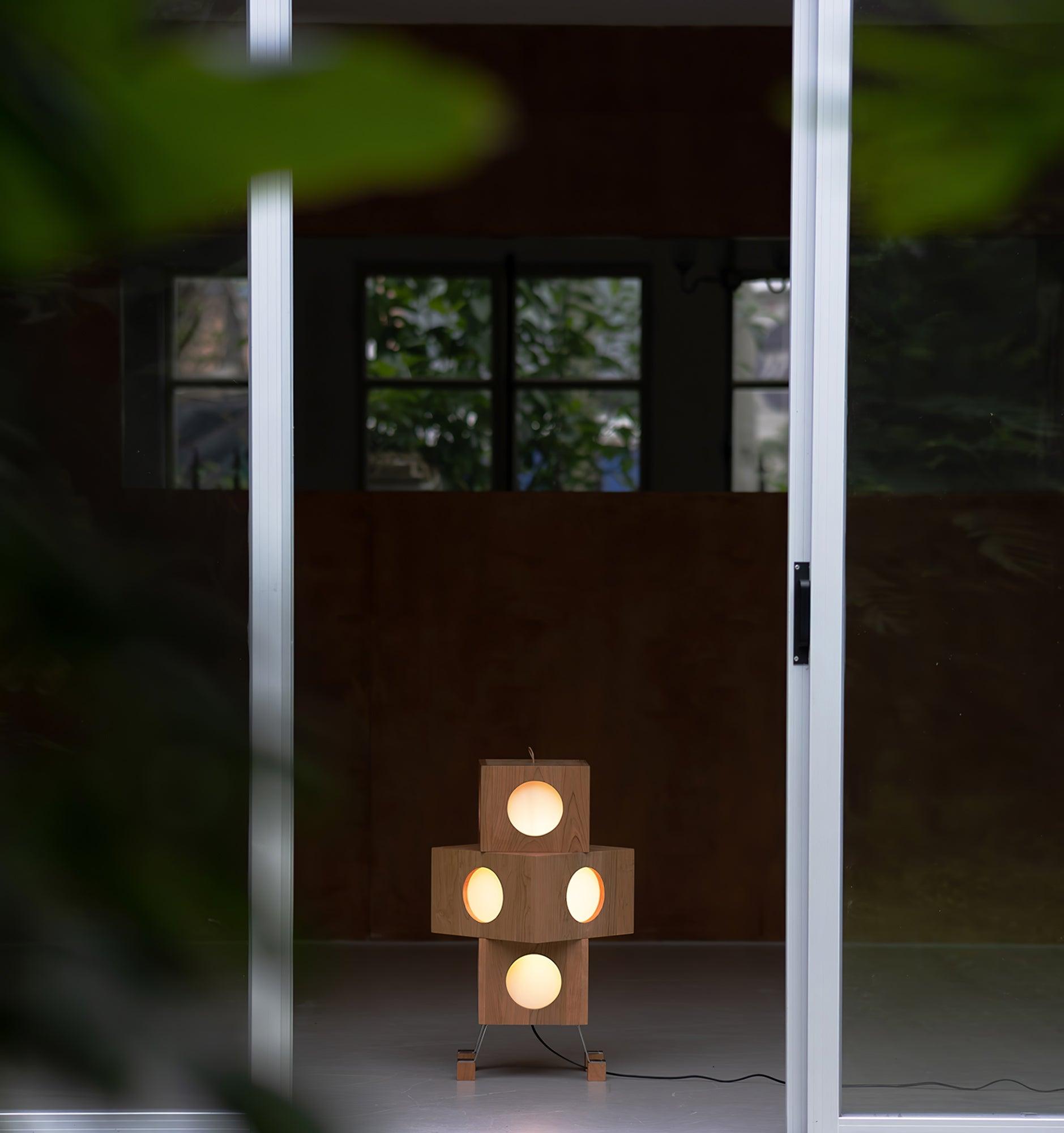 Square Robot Floor Lamp