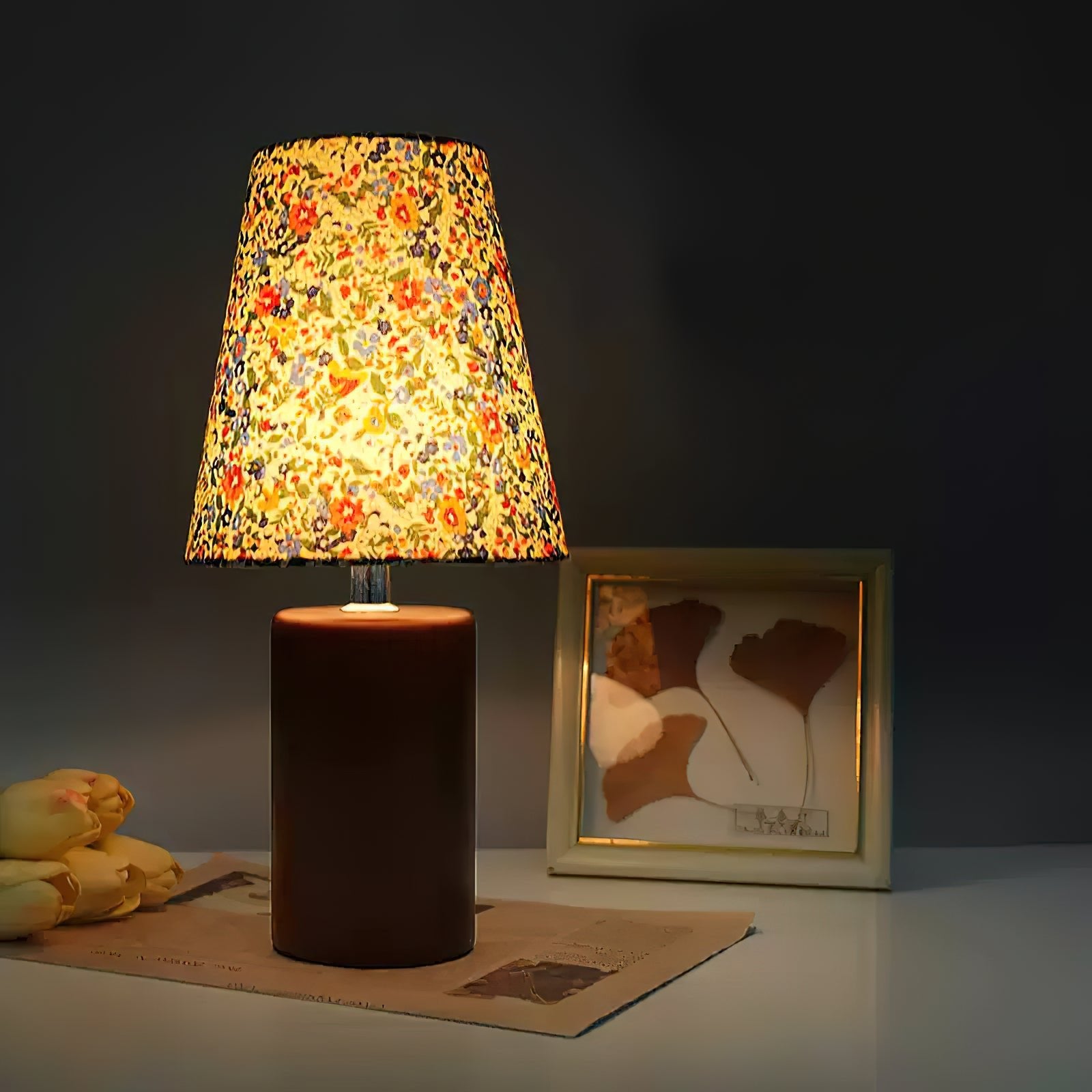 Elara Floral Glow Table Lamp