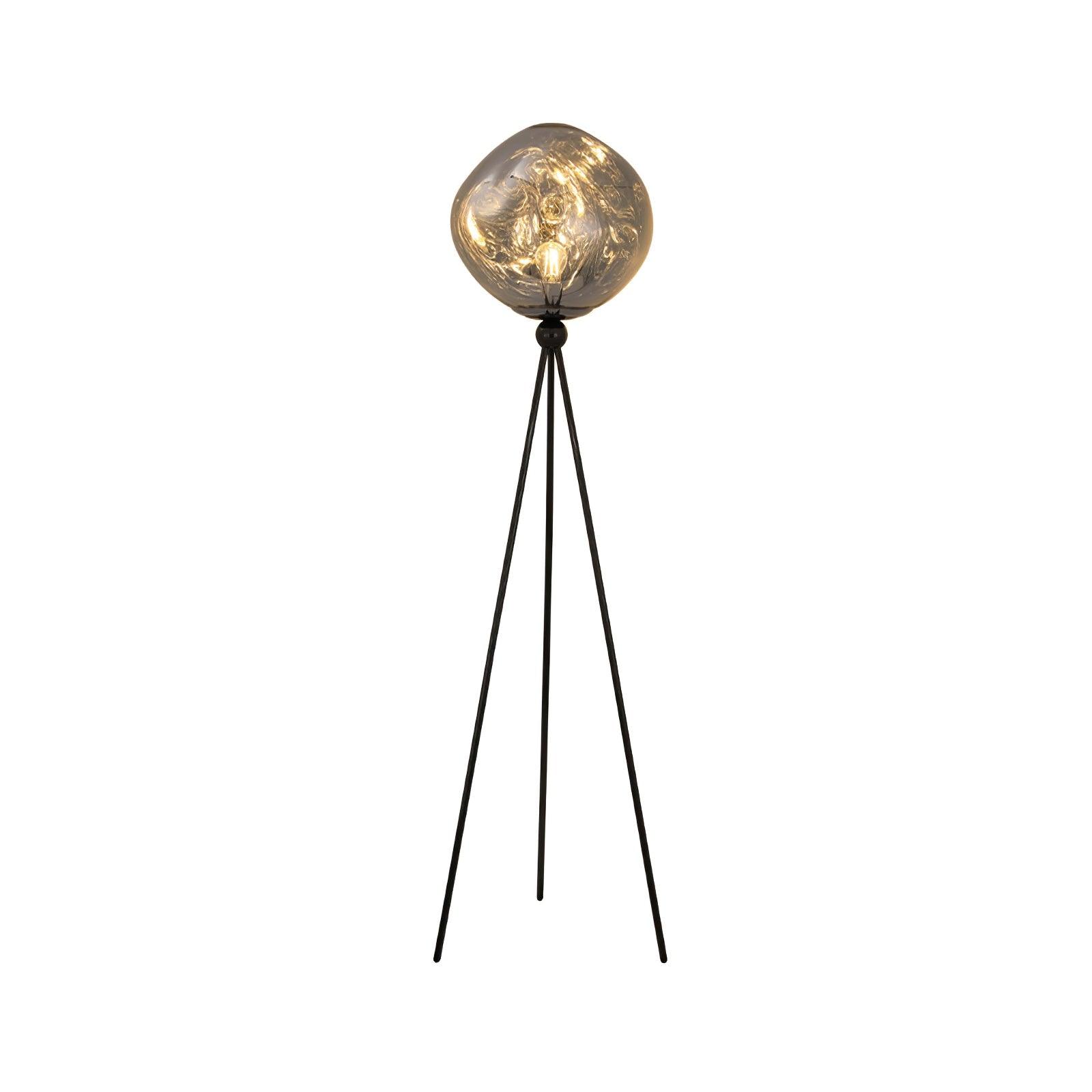 Lava Tripod Rock Floor Lamp