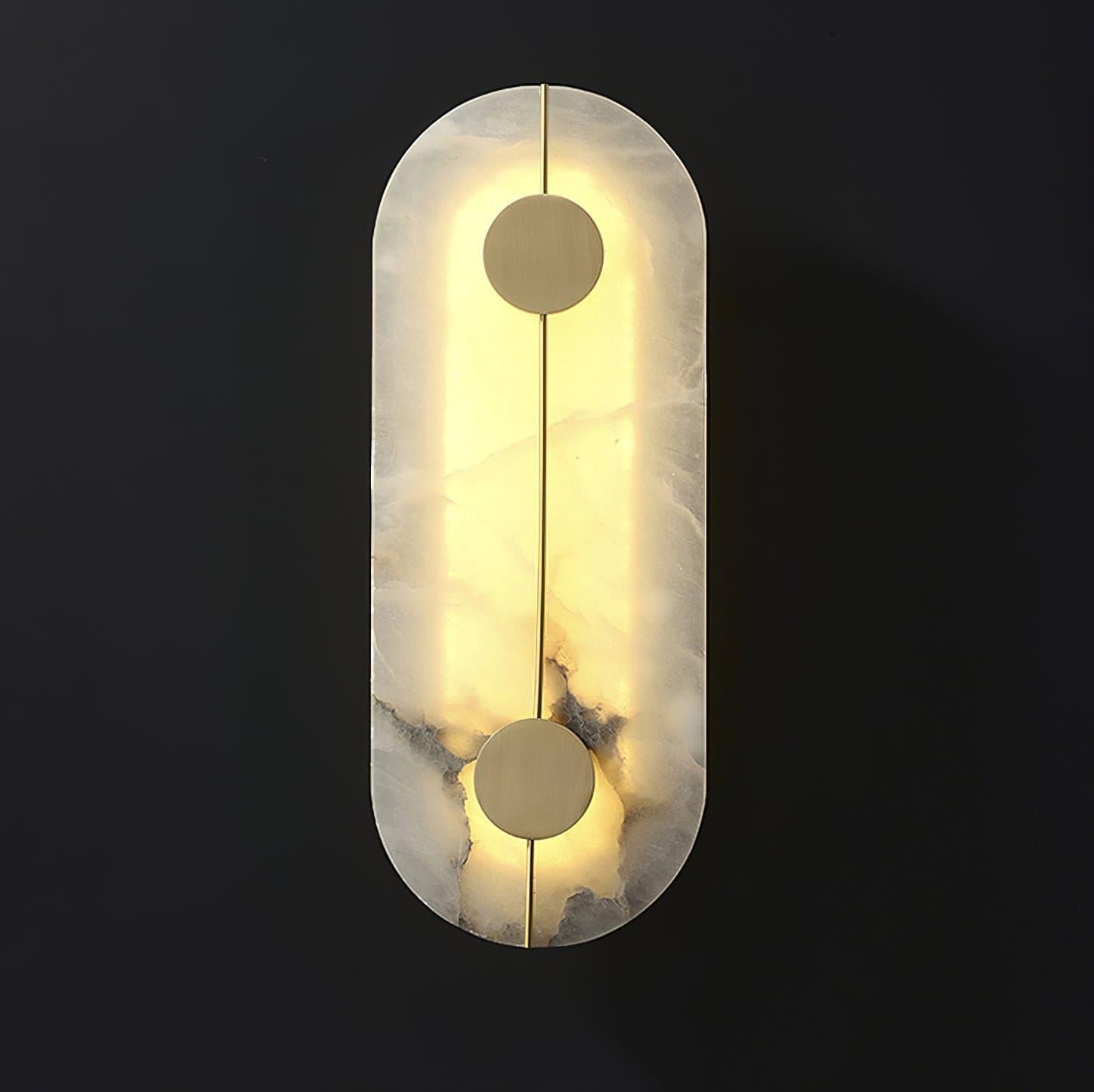 Artistic Alabaster Wall Lamp