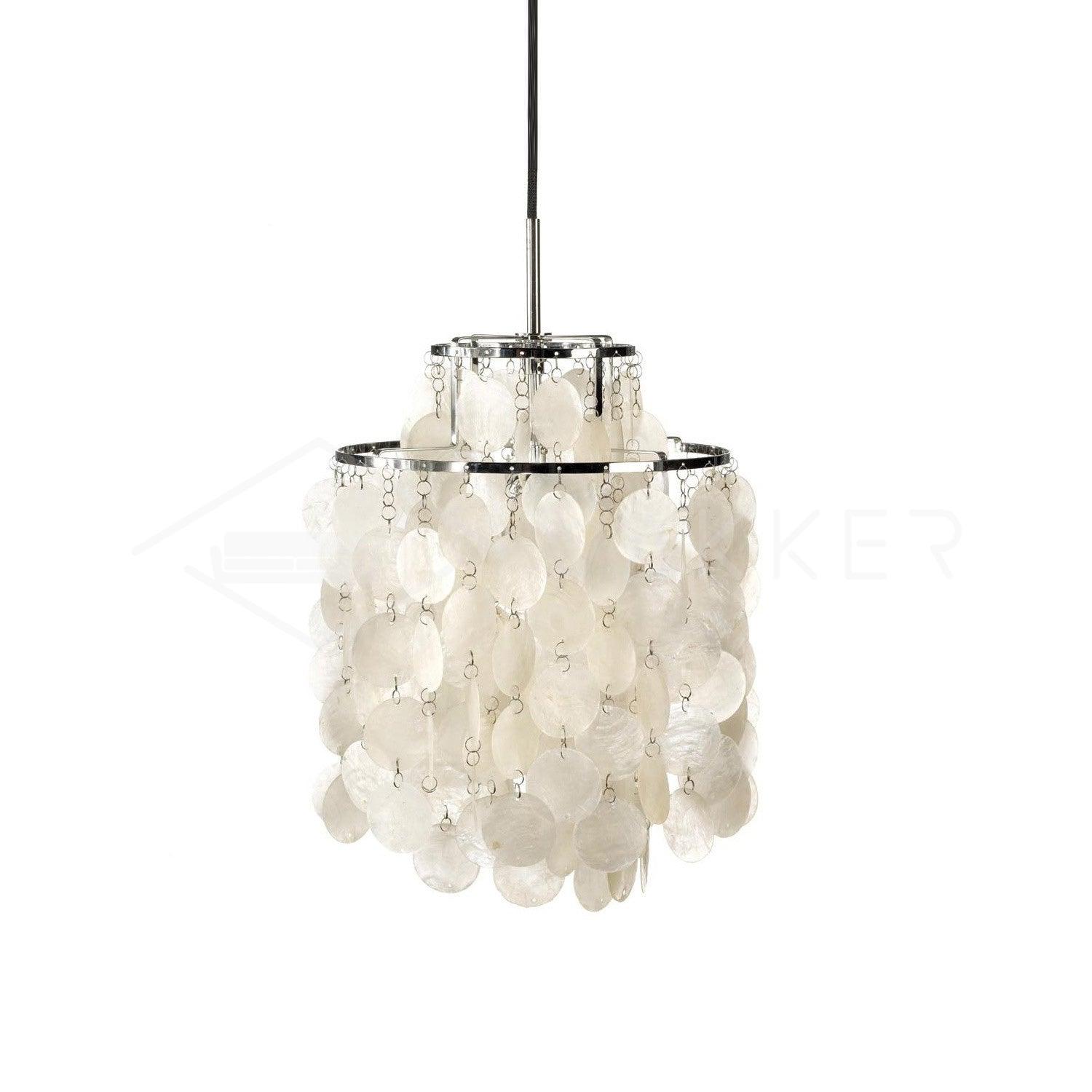 Round Shell Chandelier