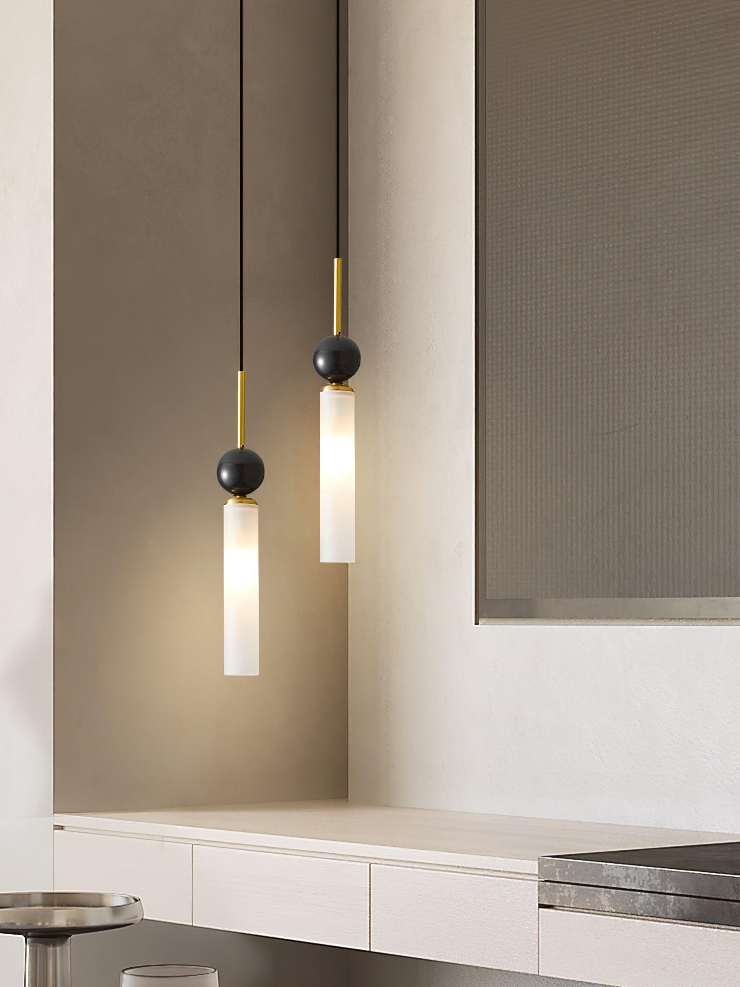 Marble Vertical Pendant Lamp