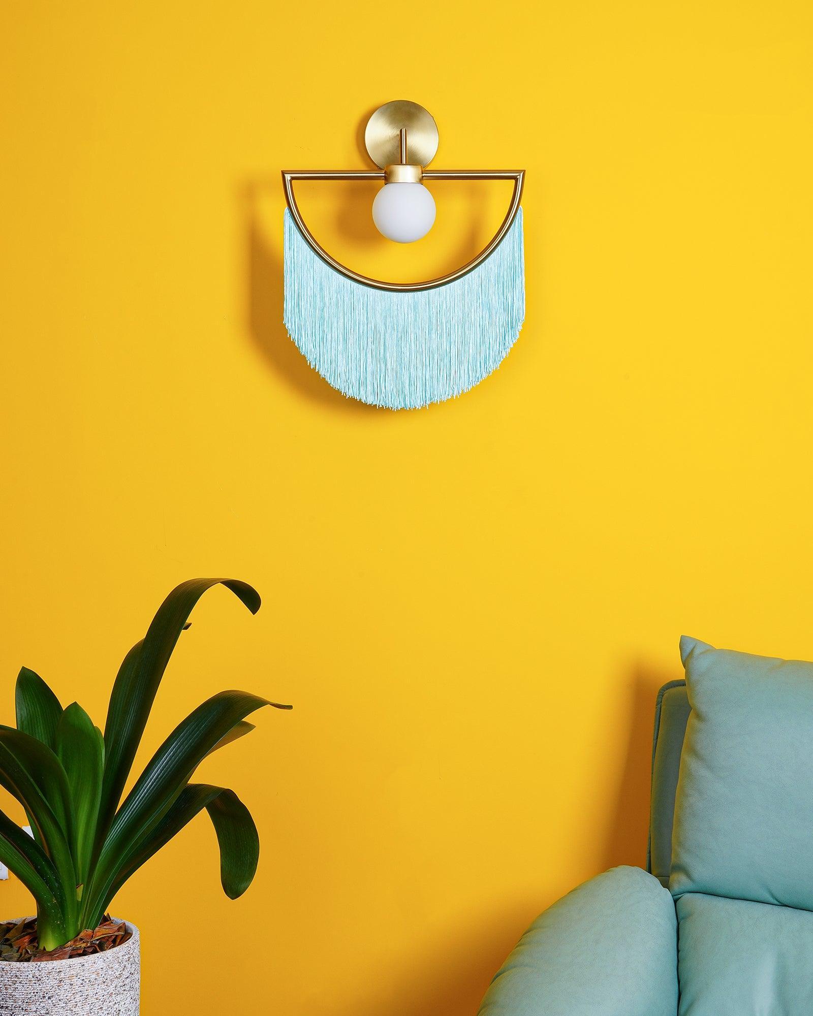 Wink Tassel Cute Wall Lamp