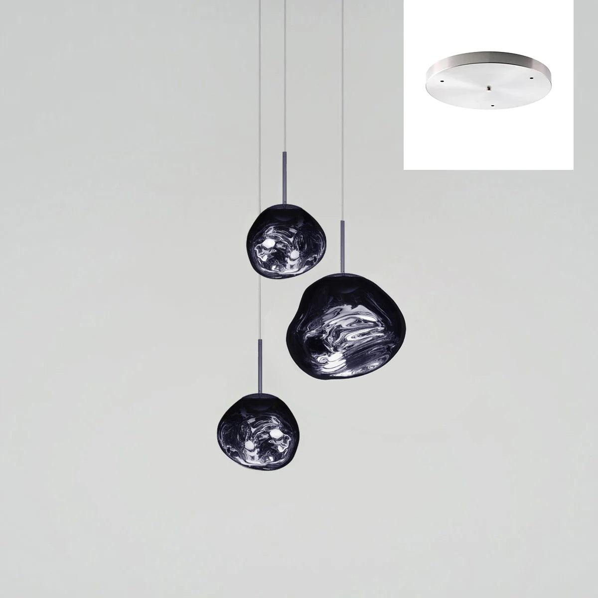 Multi Lava Round Pendant Lamp