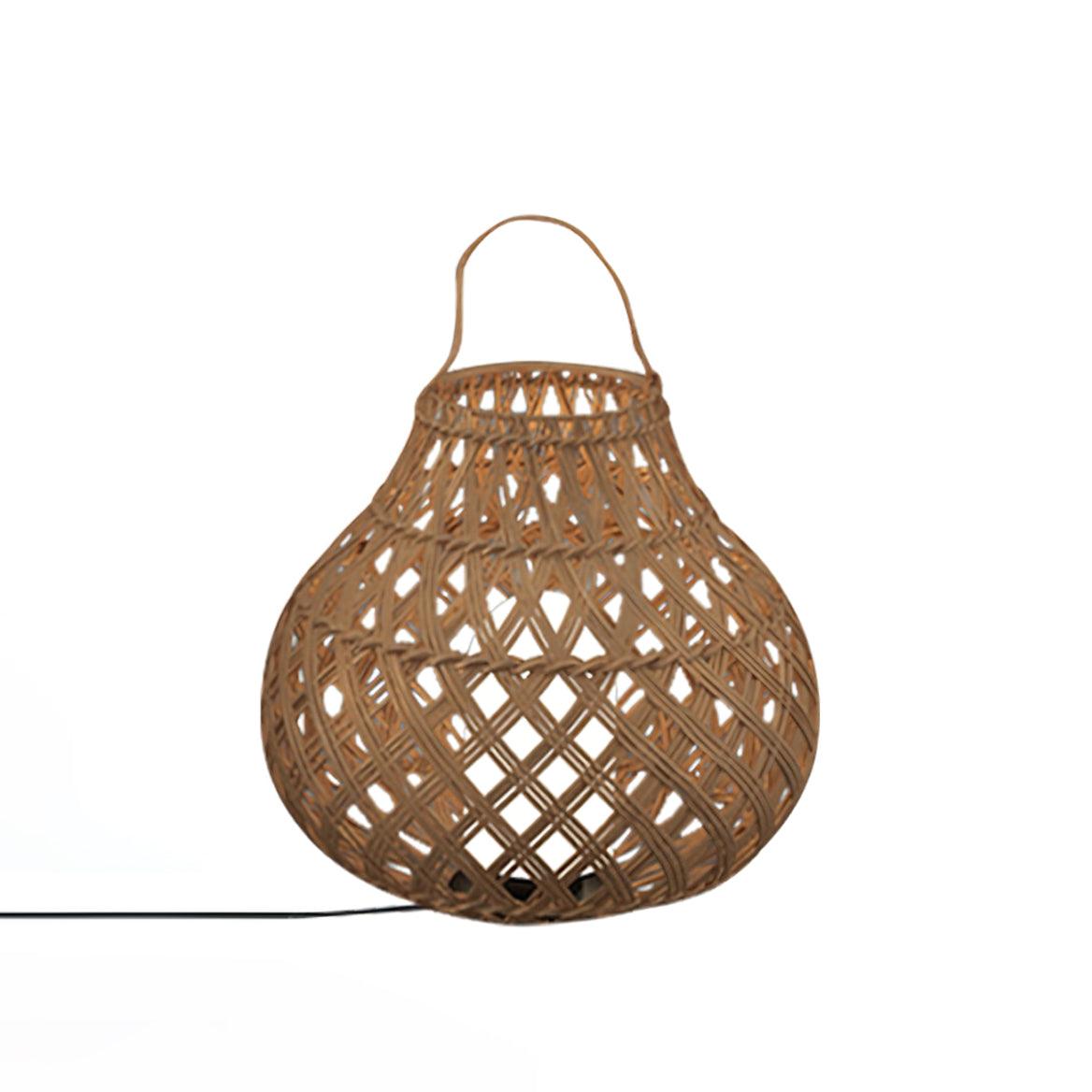 Woven Sphere Lantern Outdoor Lamp