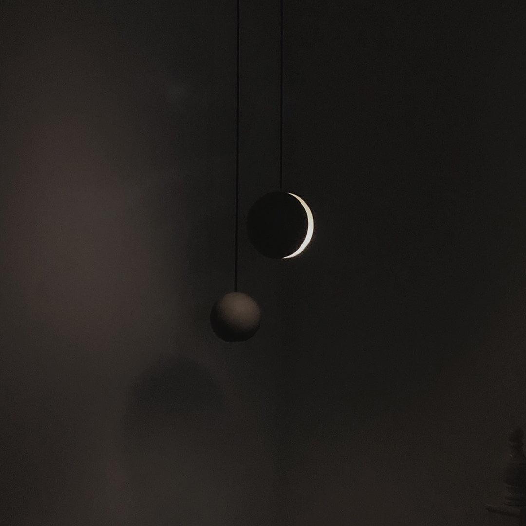 Moon Concrete Pendant Lamp