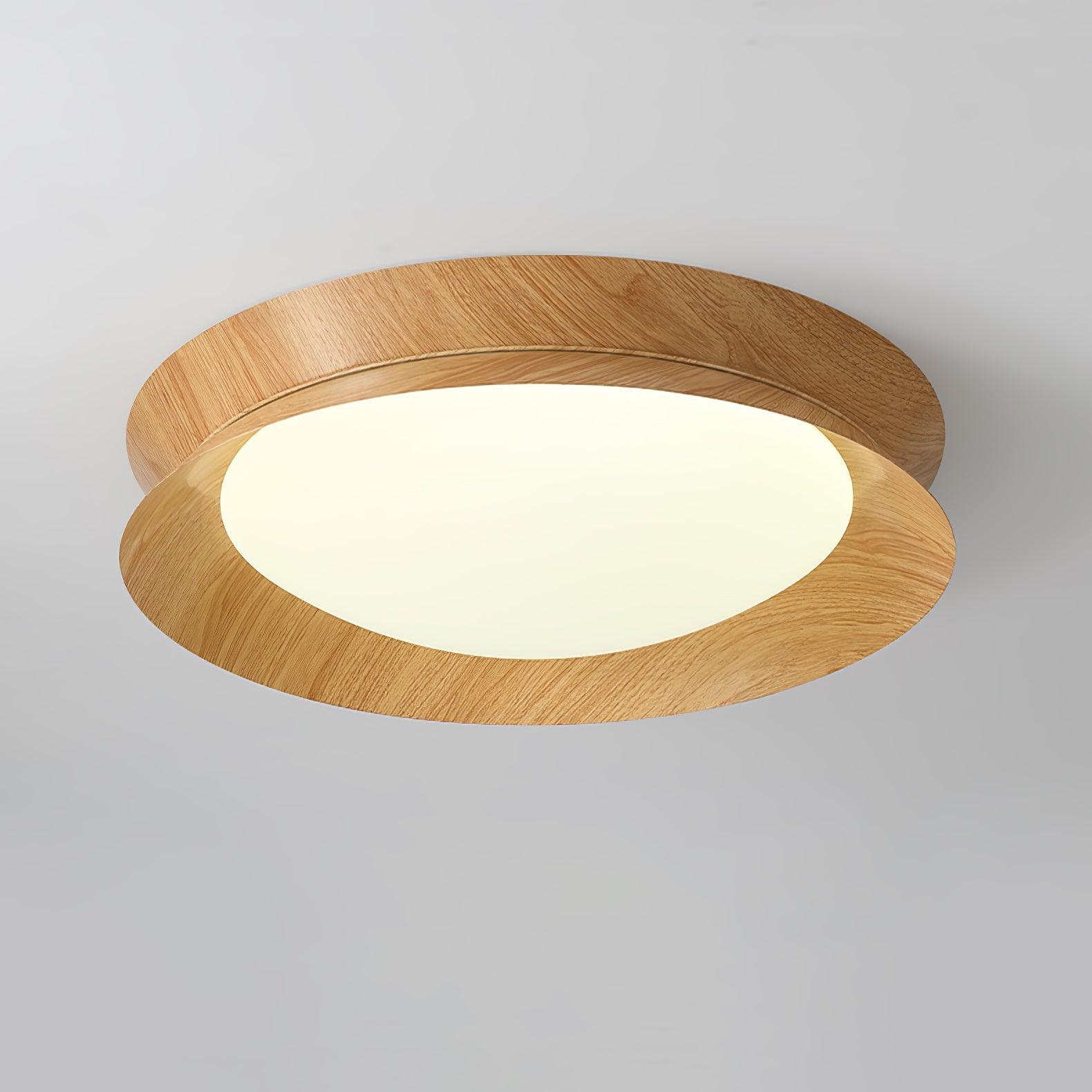 Double Half Round Ceiling Light