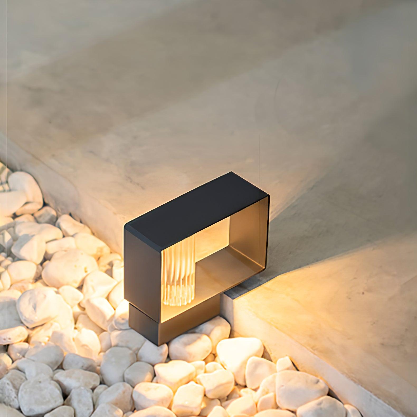 Frame Outdoor Post Lamp