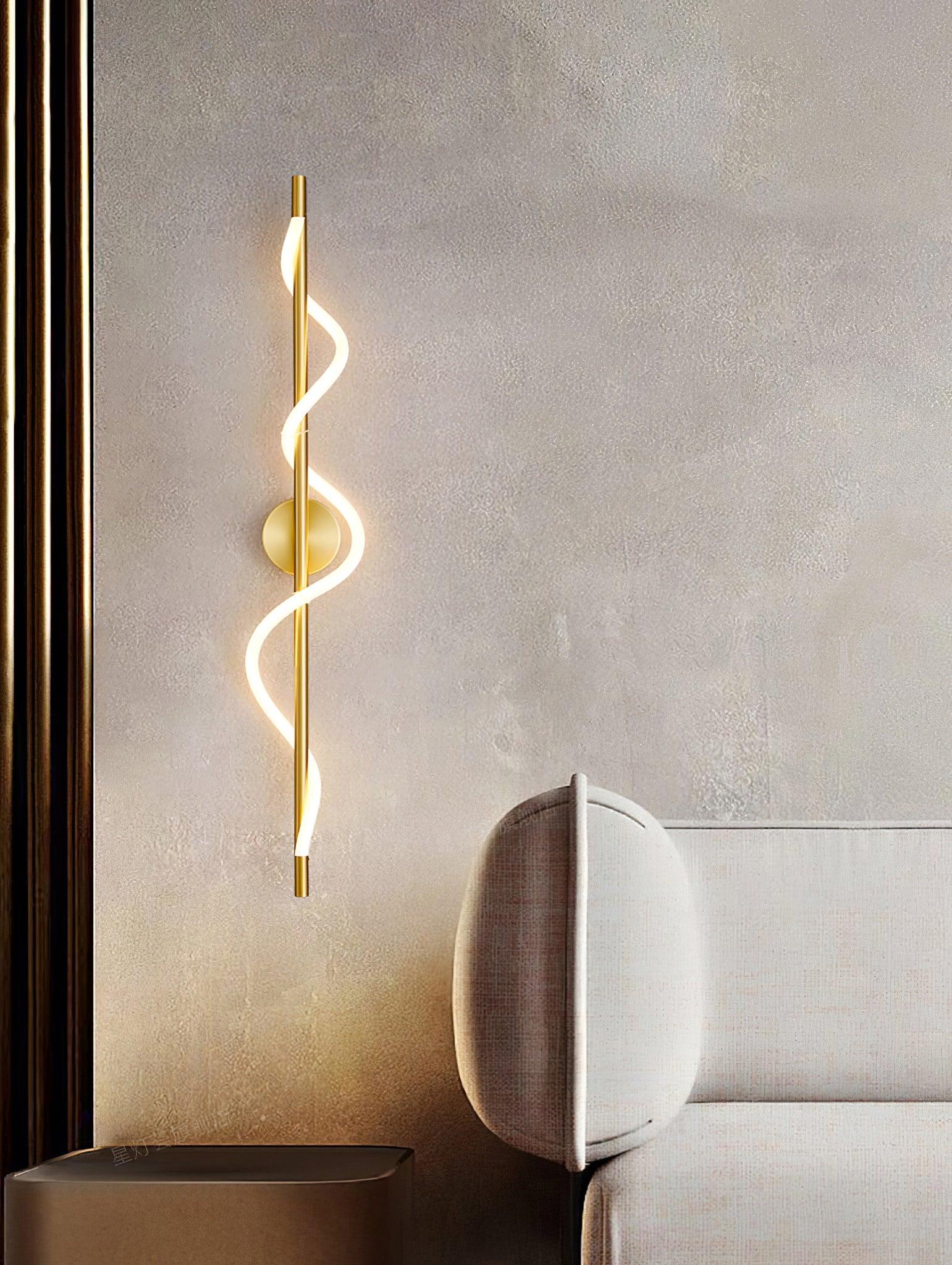 Flexible Linear Curve Wall Lamp