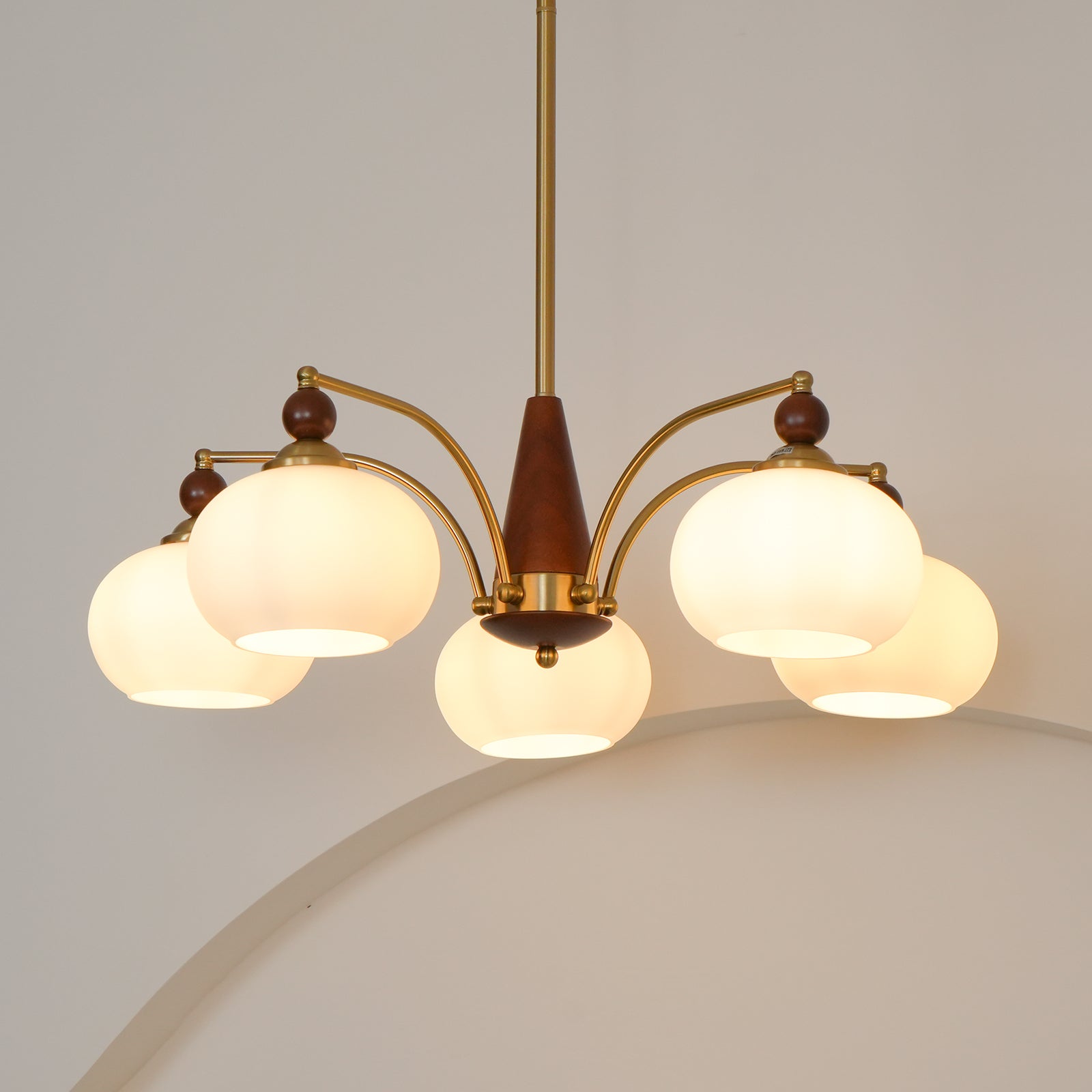 Retro Calliope Chandelier